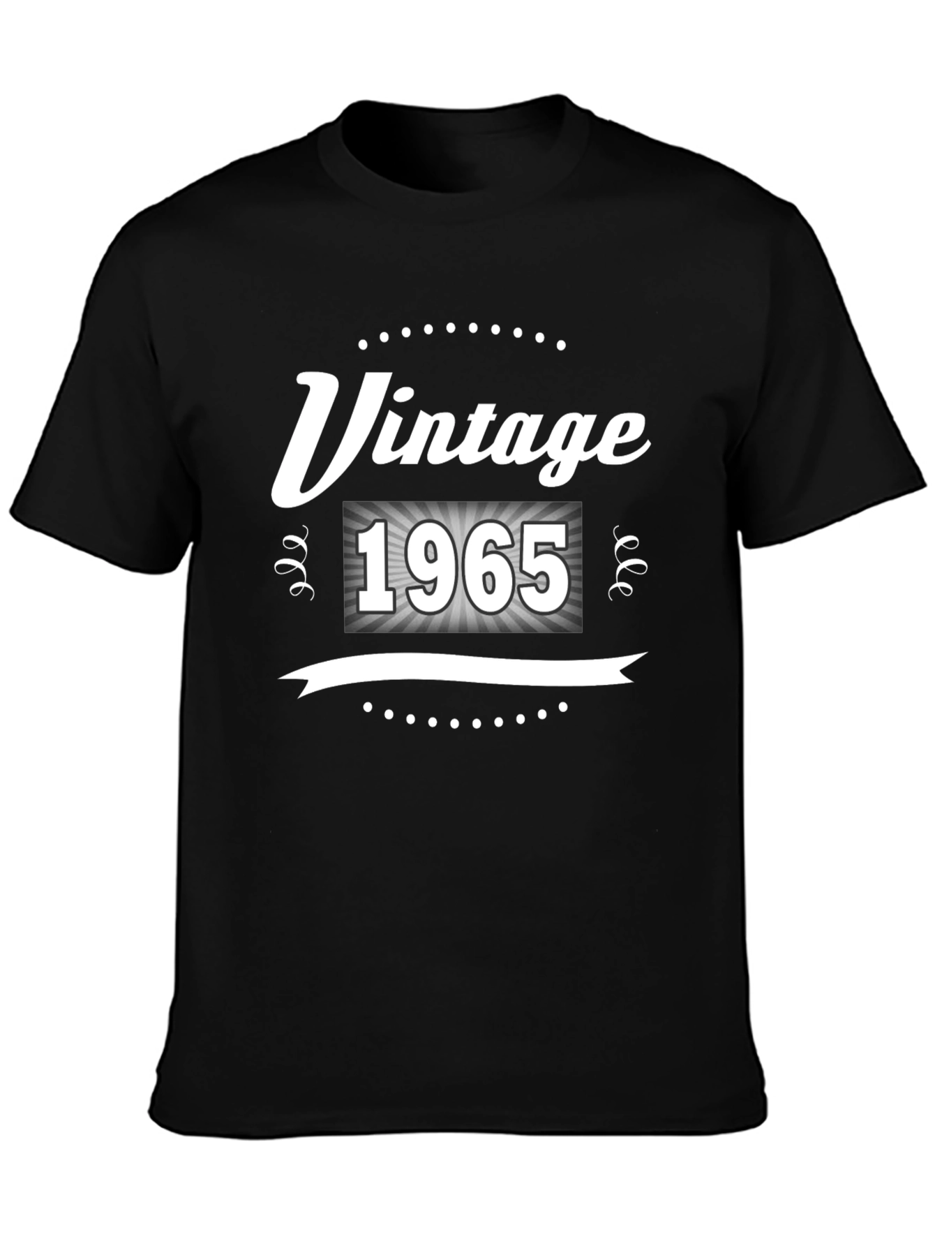 Black Vintage 1965 Graphic T-Shirt view 3
