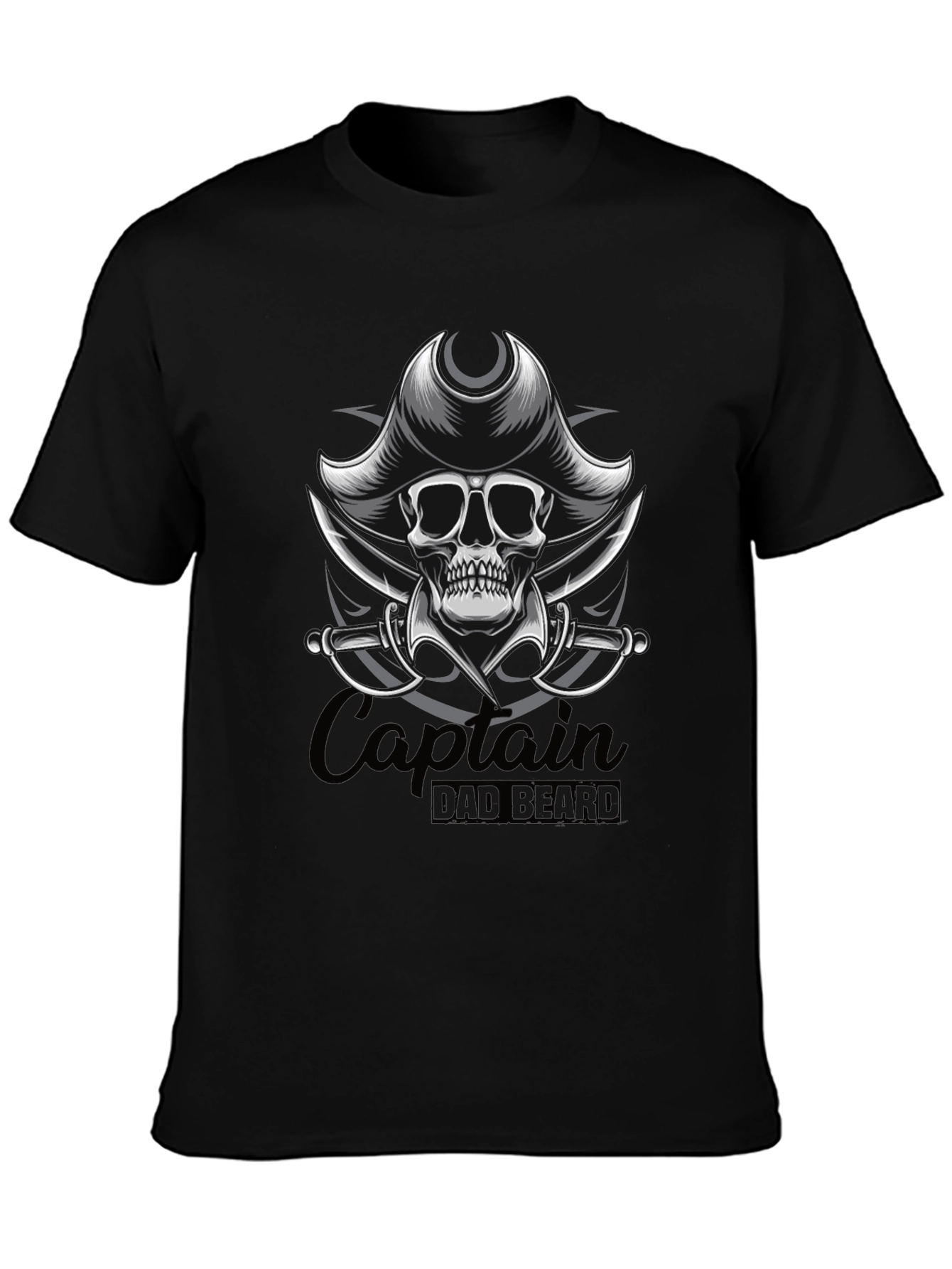 Captain Dad Beard Graphic T-Shirt - 3