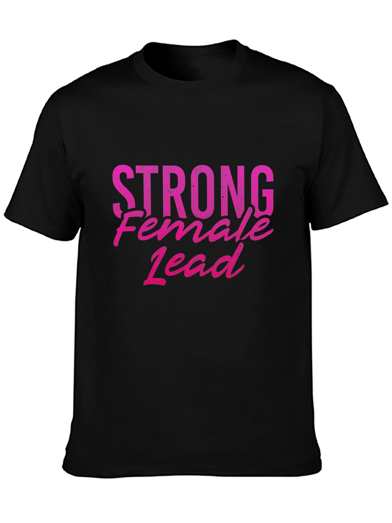 Black Strong Female Lead T-Shirt view 3