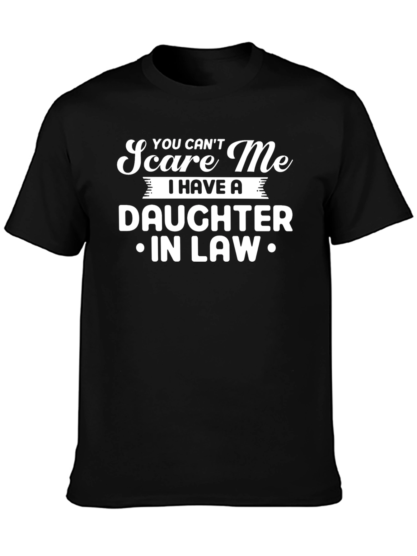 Black Daughter In Law T-Shirt, Funny Dad Tee view 3
