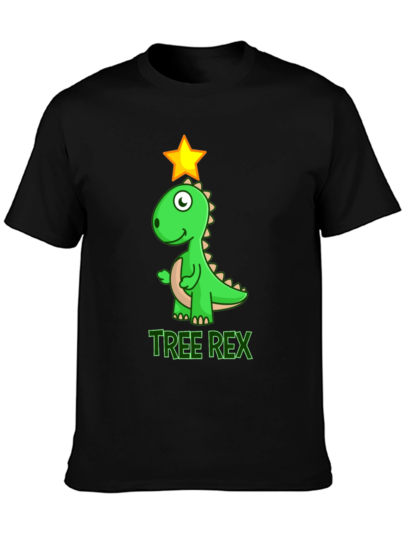 Tree Rex T-Shirt - Festive Dinosaur Tee - 3