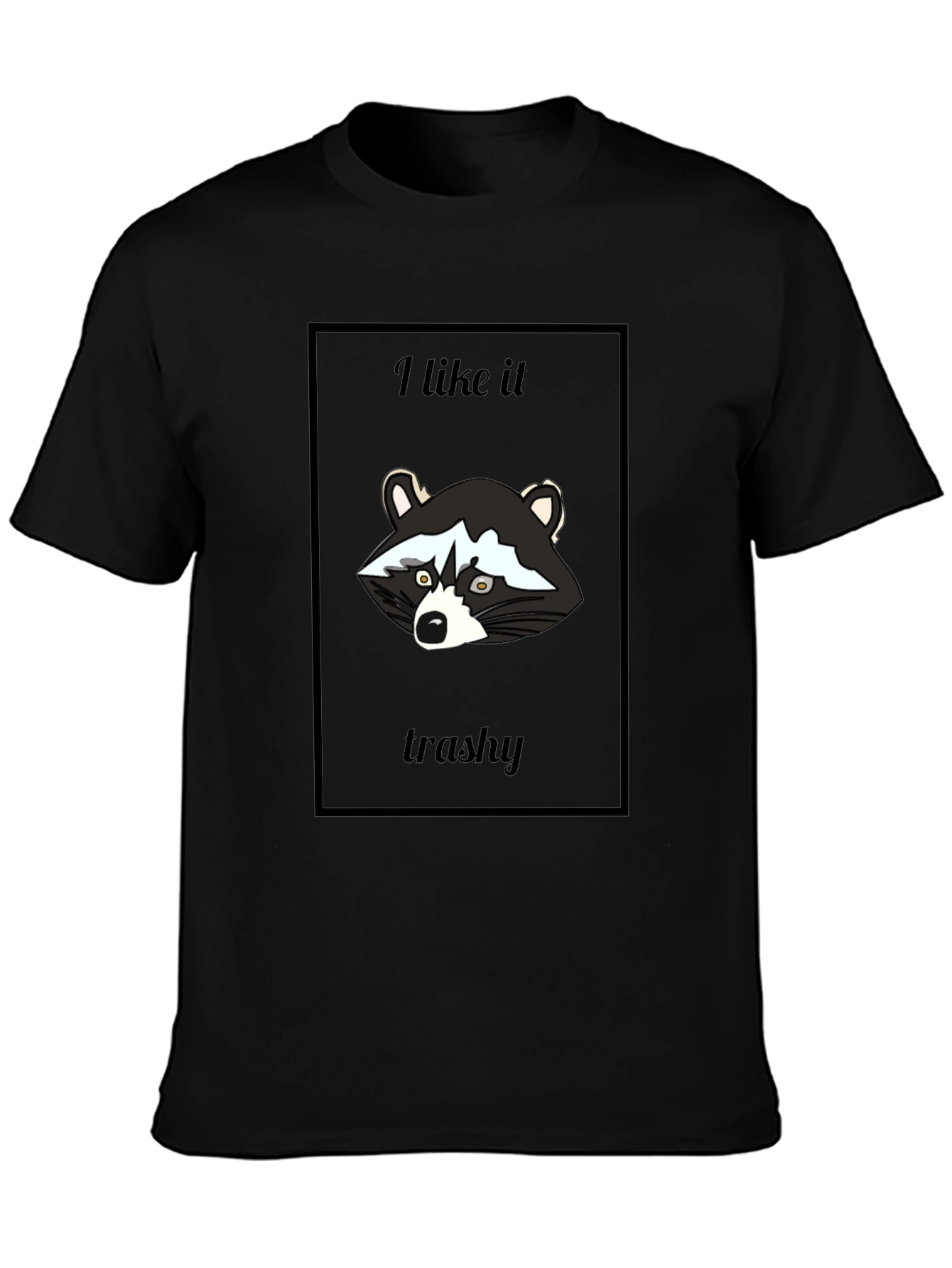 Black I Like It Trashy Graphic Tee view 3