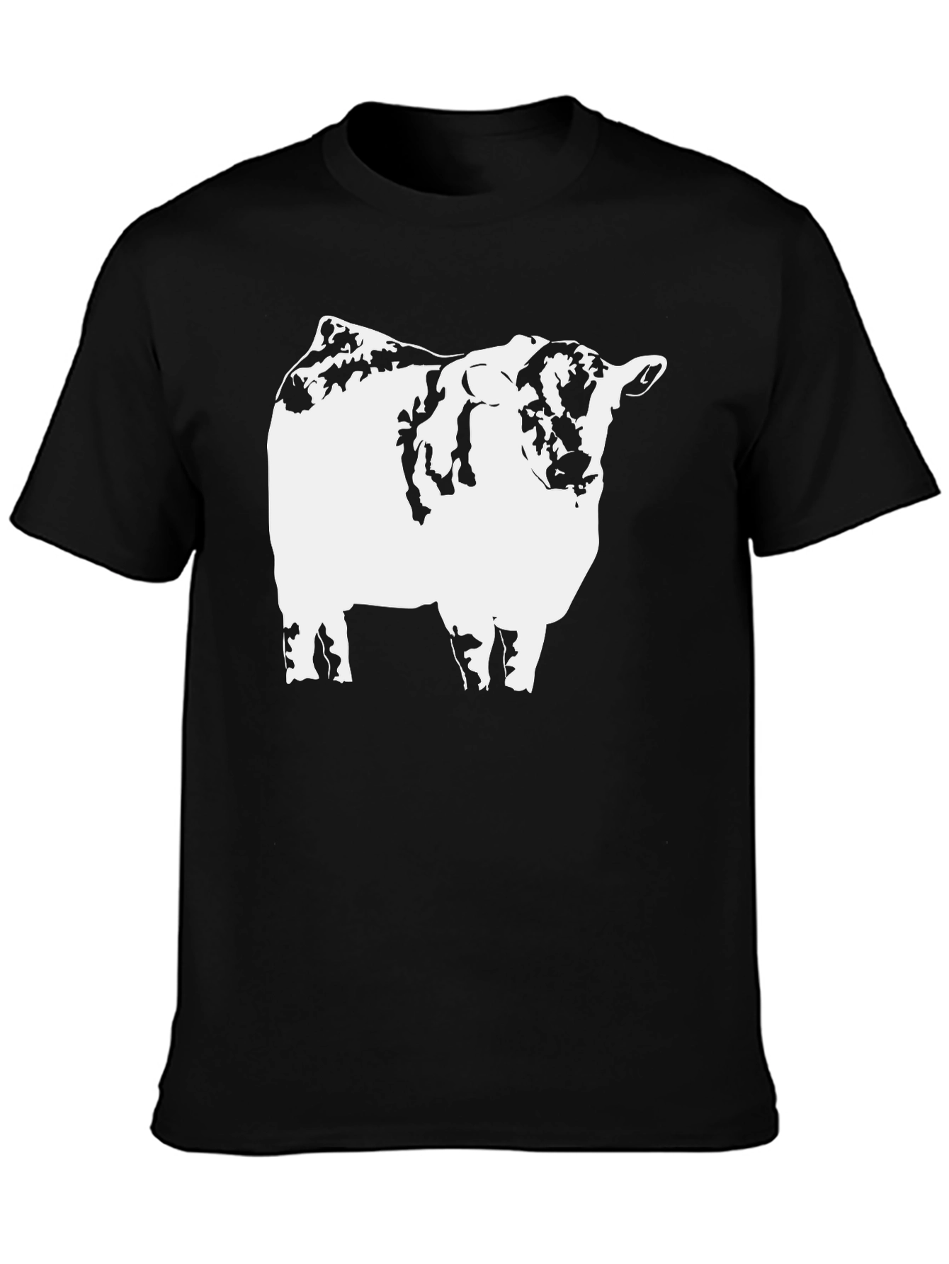 Black Black Bull Graphic Tee - Men's Casual Shirt view 3