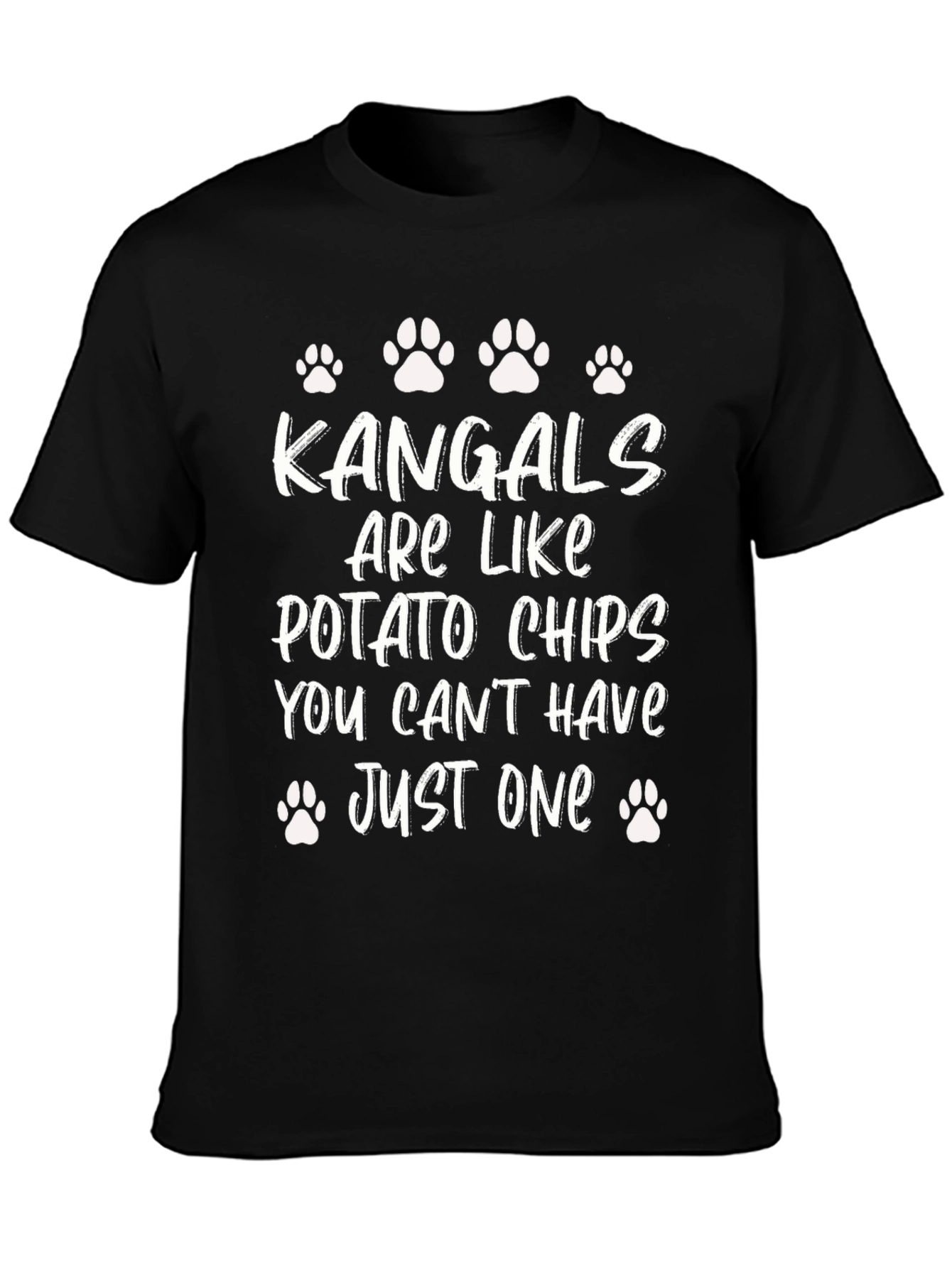 Black Kangal Potato Chip Graphic Tee view 3