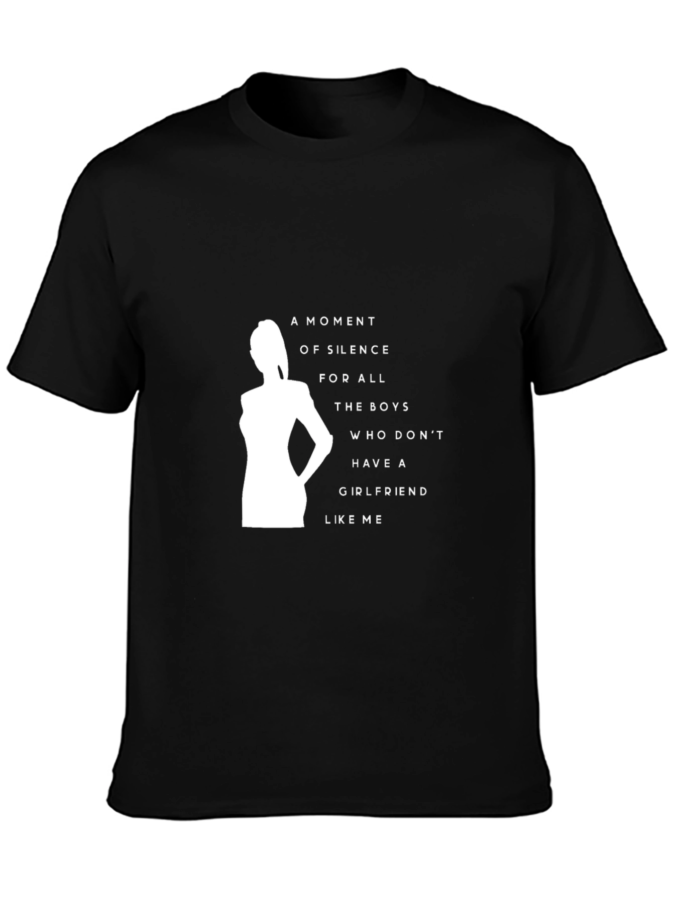 Black Moment of Silence Graphic Tee - Black view 3