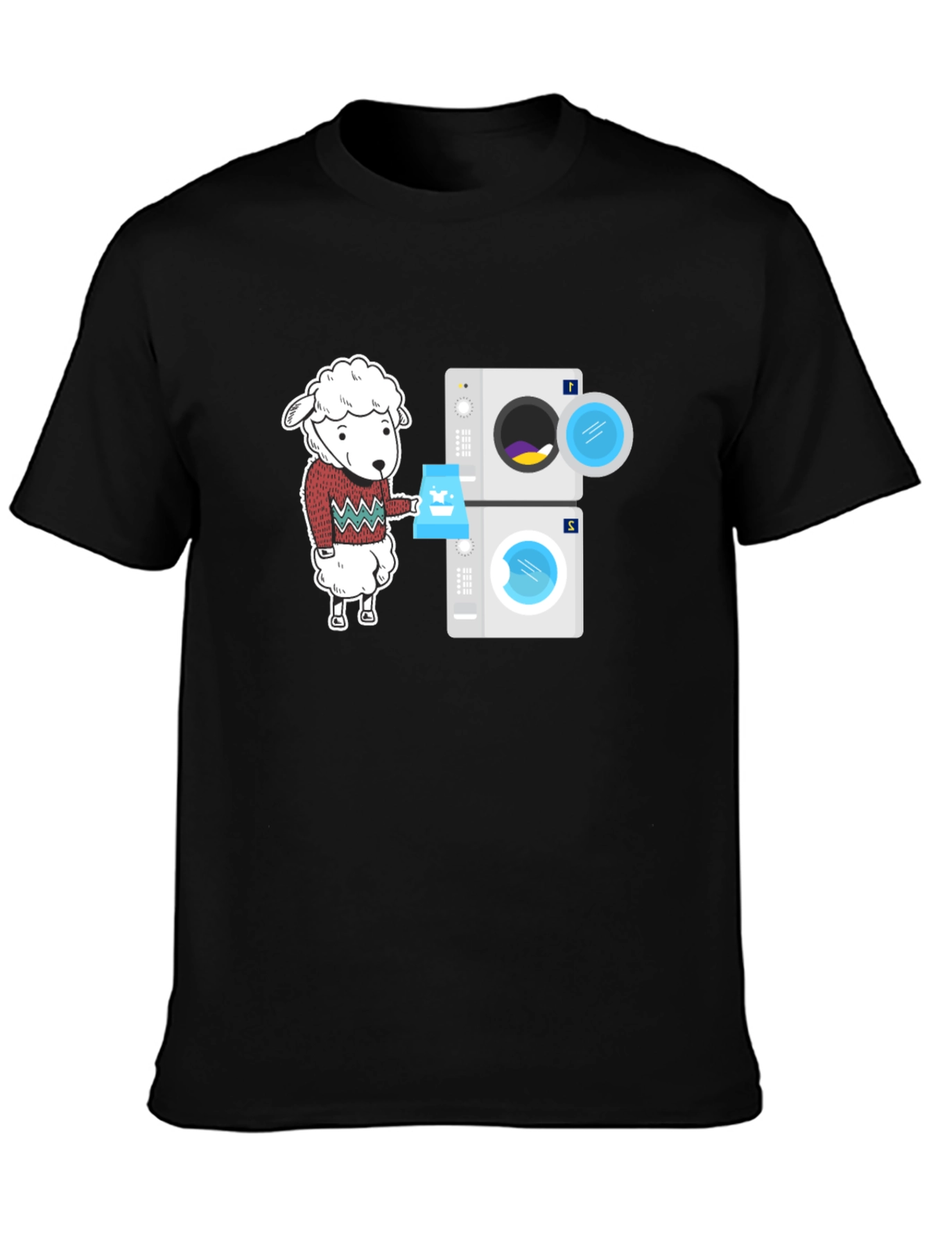 Black Laundry Sheep Graphic Tee view 3