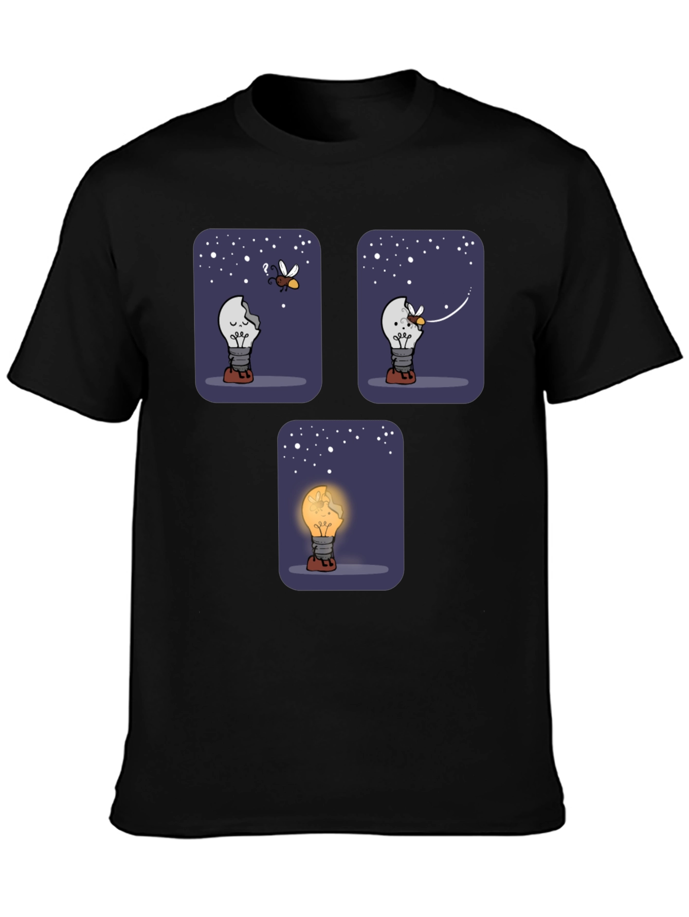 Funny Lightbulb T-Shirt - 3