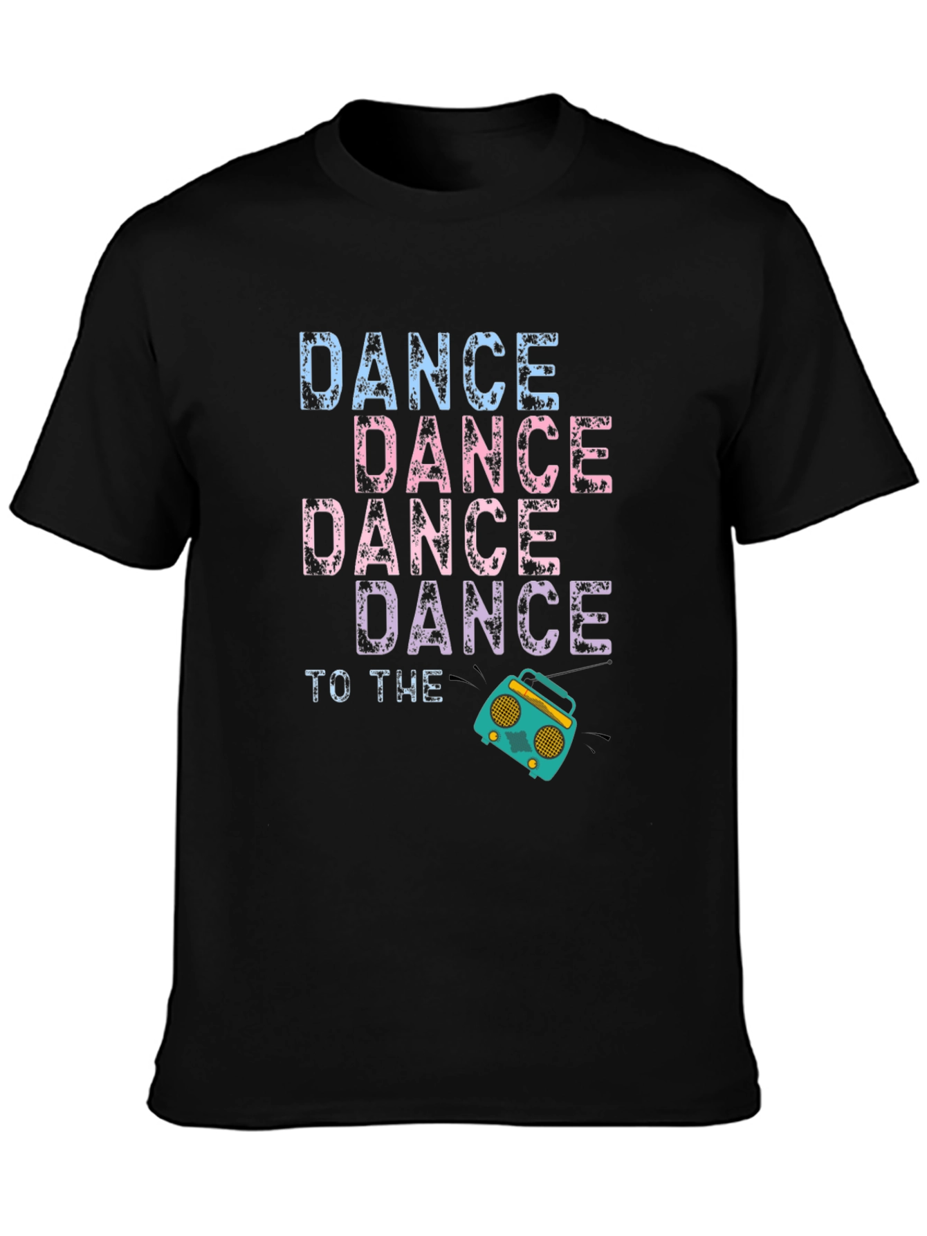 Black Dance To The Beat Graphic Tee view 3