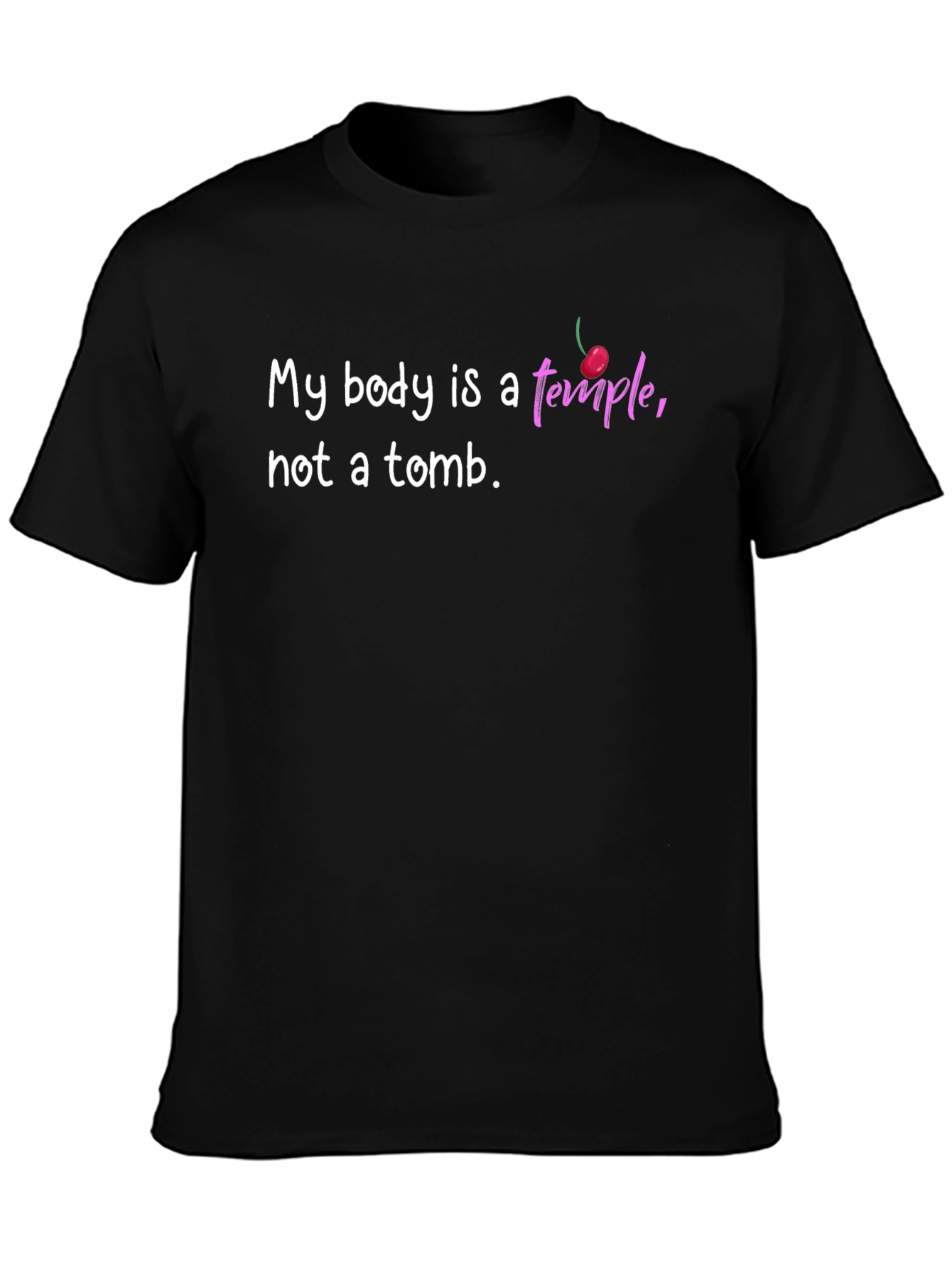 Black My Body is a Temple Graphic Tee view 3