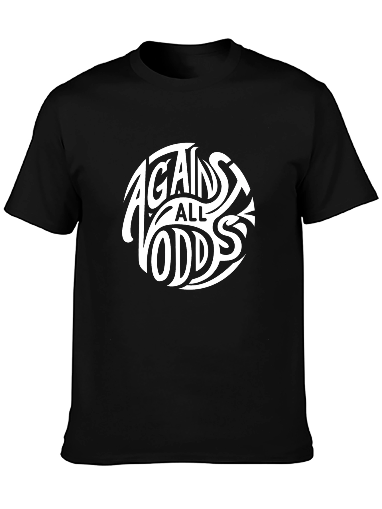 Against All Odds Graphic Tee - Bold Statement Shirt - 3