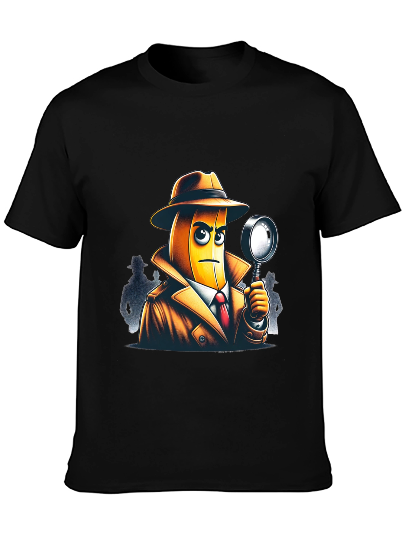 Black Banana Detective T-Shirt view 3