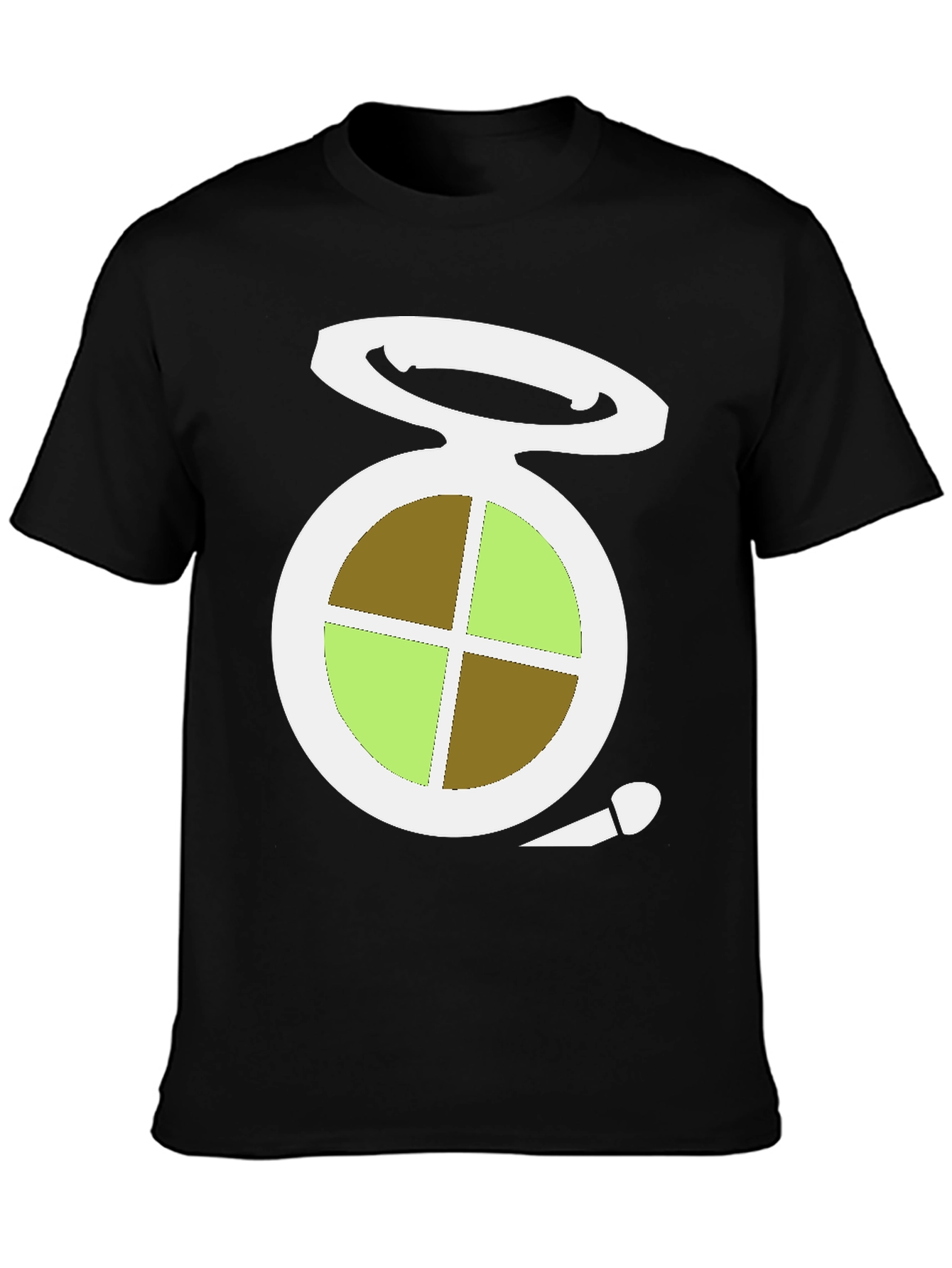 Black Makeup Palette Graphic Tee - Stylish Beauty Lover's Shirt view 3