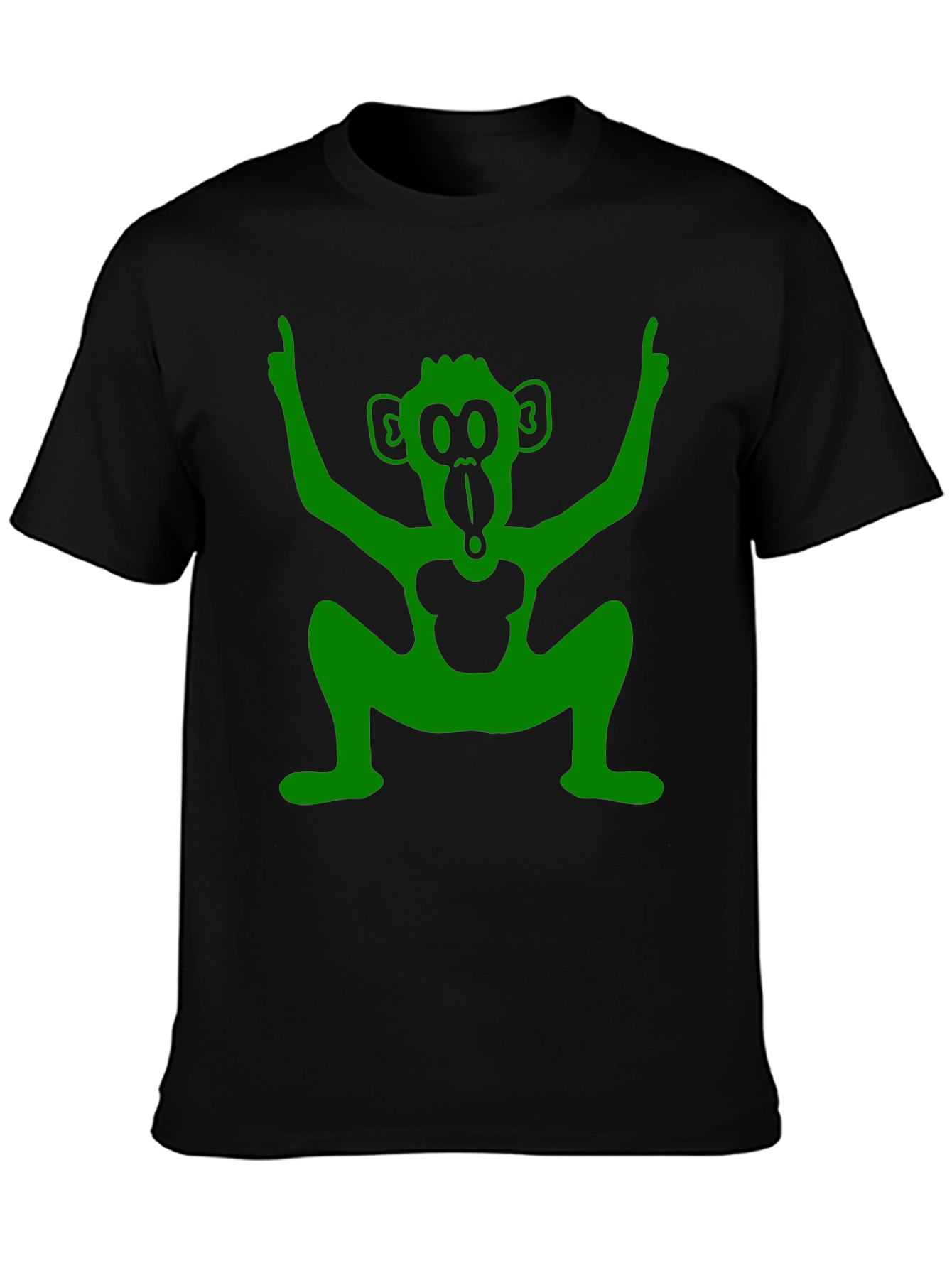 Black Funky Monkey Graphic Tee - Black T-Shirt view 3