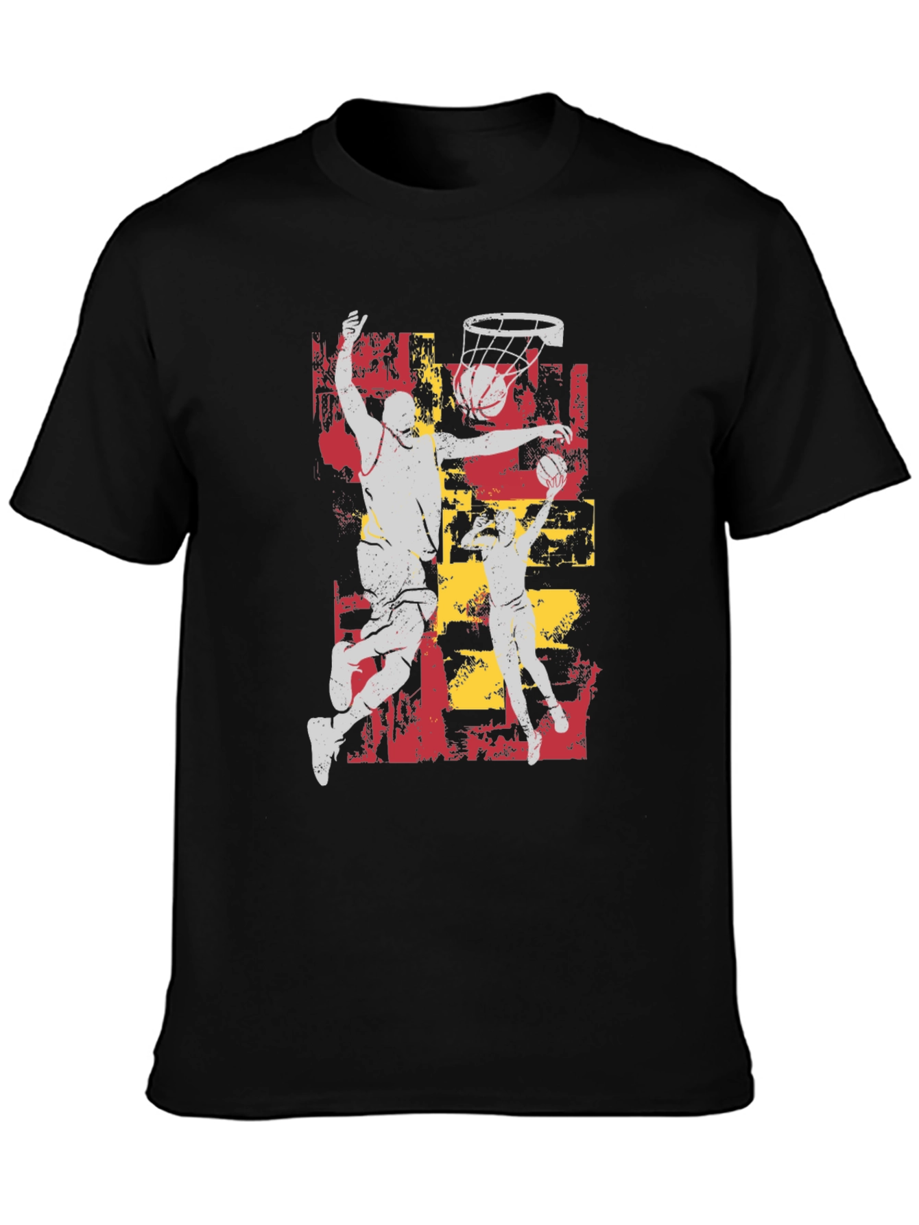 Black Basketball Graphic T-Shirt view 3