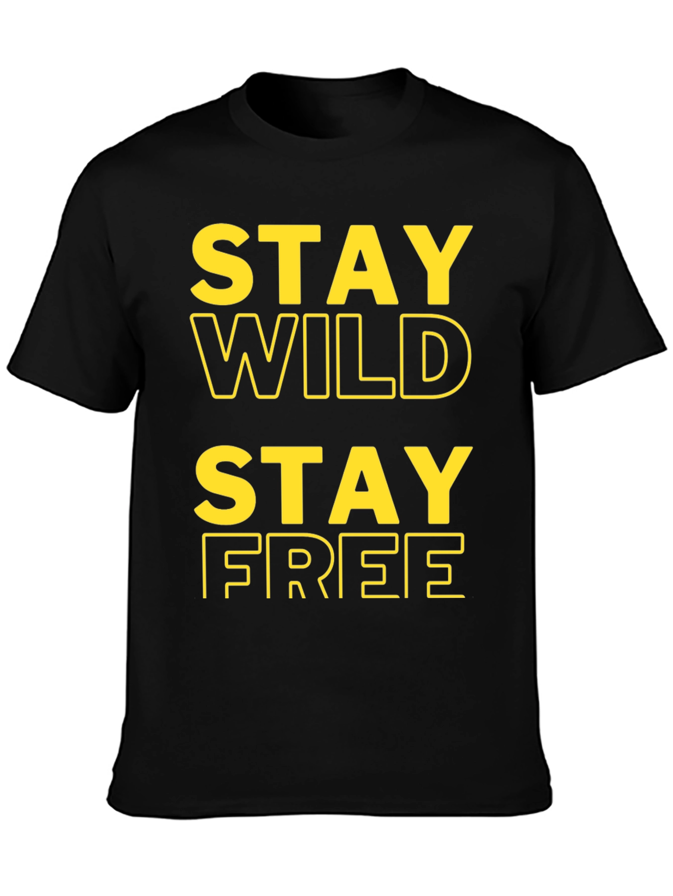 Stay Wild Stay Free Graphic Tee - 3