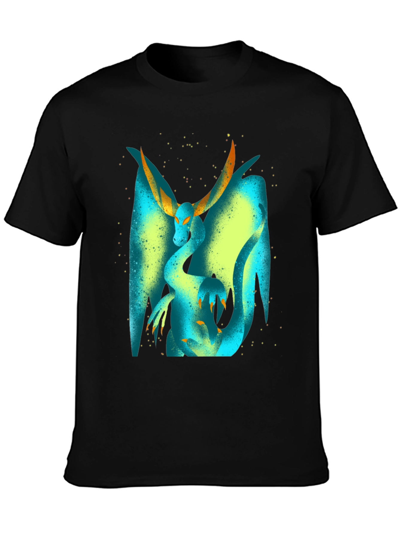 Black Dragon Graphic T-Shirt view 3
