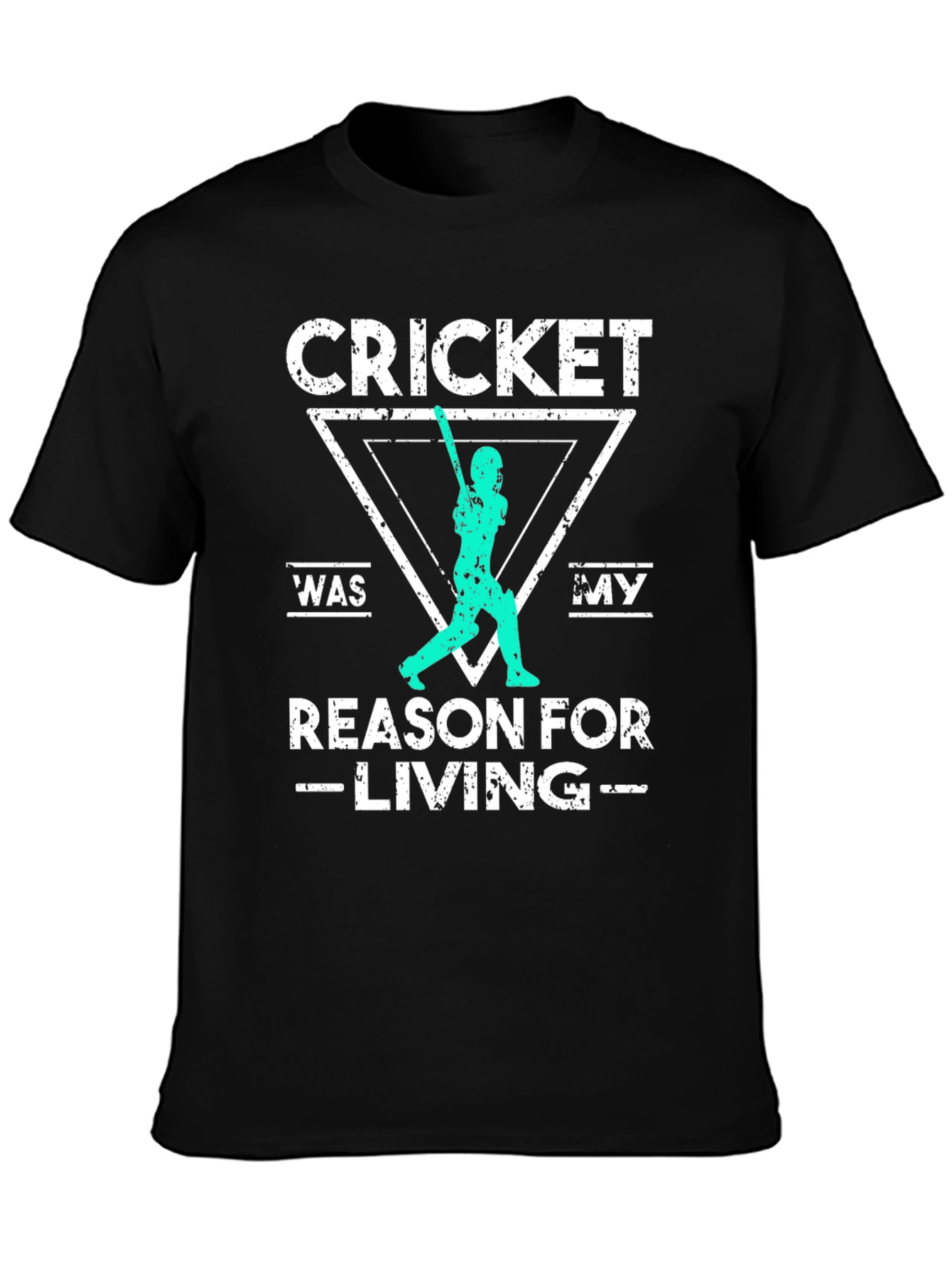 Cricket Reason For Living Graphic T-Shirt - 3