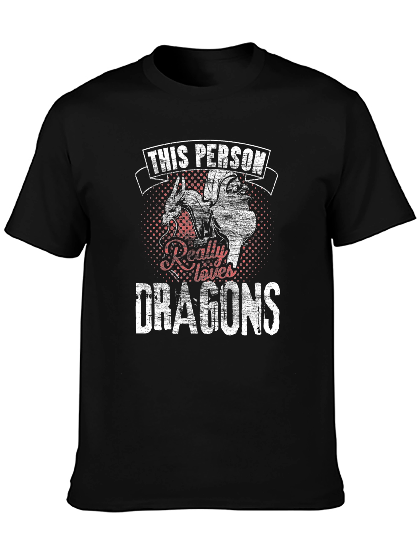 Dragon Lover Graphic Tee - Black - 3
