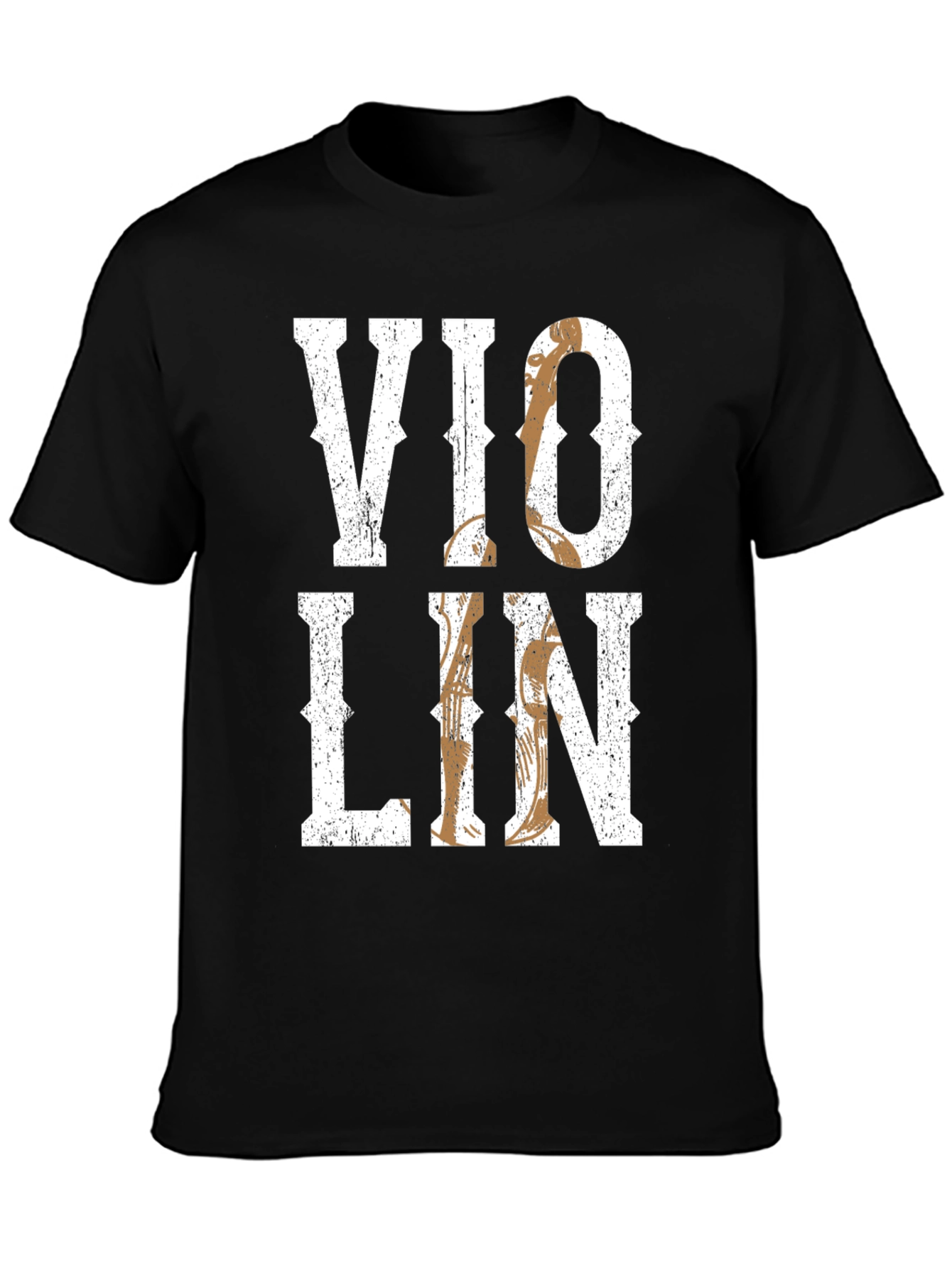 Black Violin T-Shirt - Musical Instrument Tee view 3
