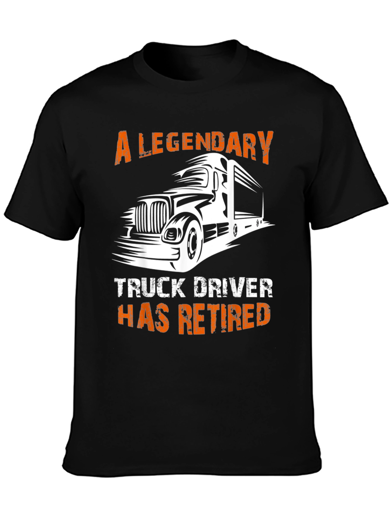 Legendary Retired Truck Driver T-Shirt - 3