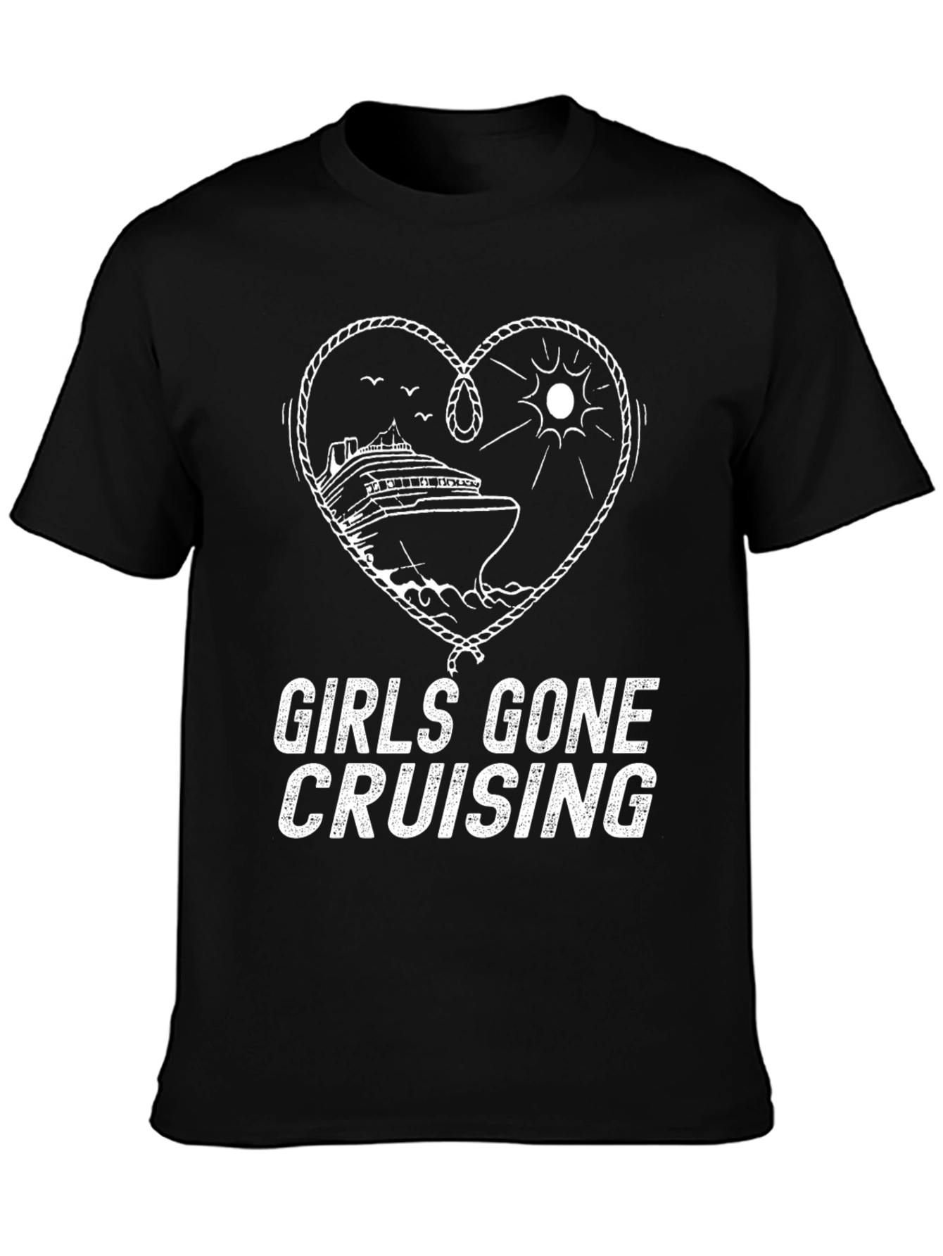 Girls Gone Cruising Graphic Tee - Vacation Shirt - 3