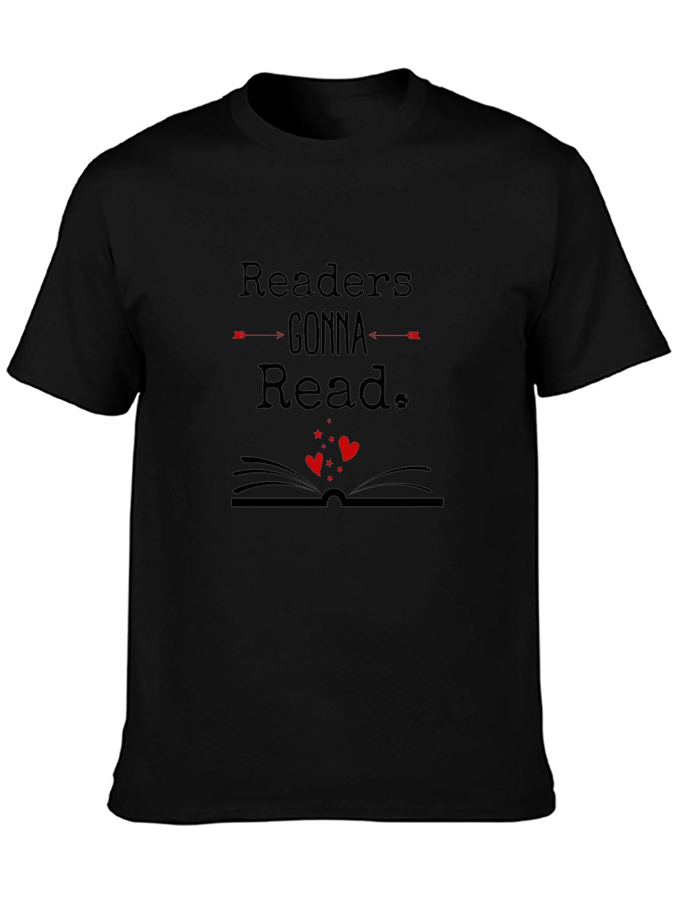 Black Readers Gonna Read Black Graphic Tee view 3