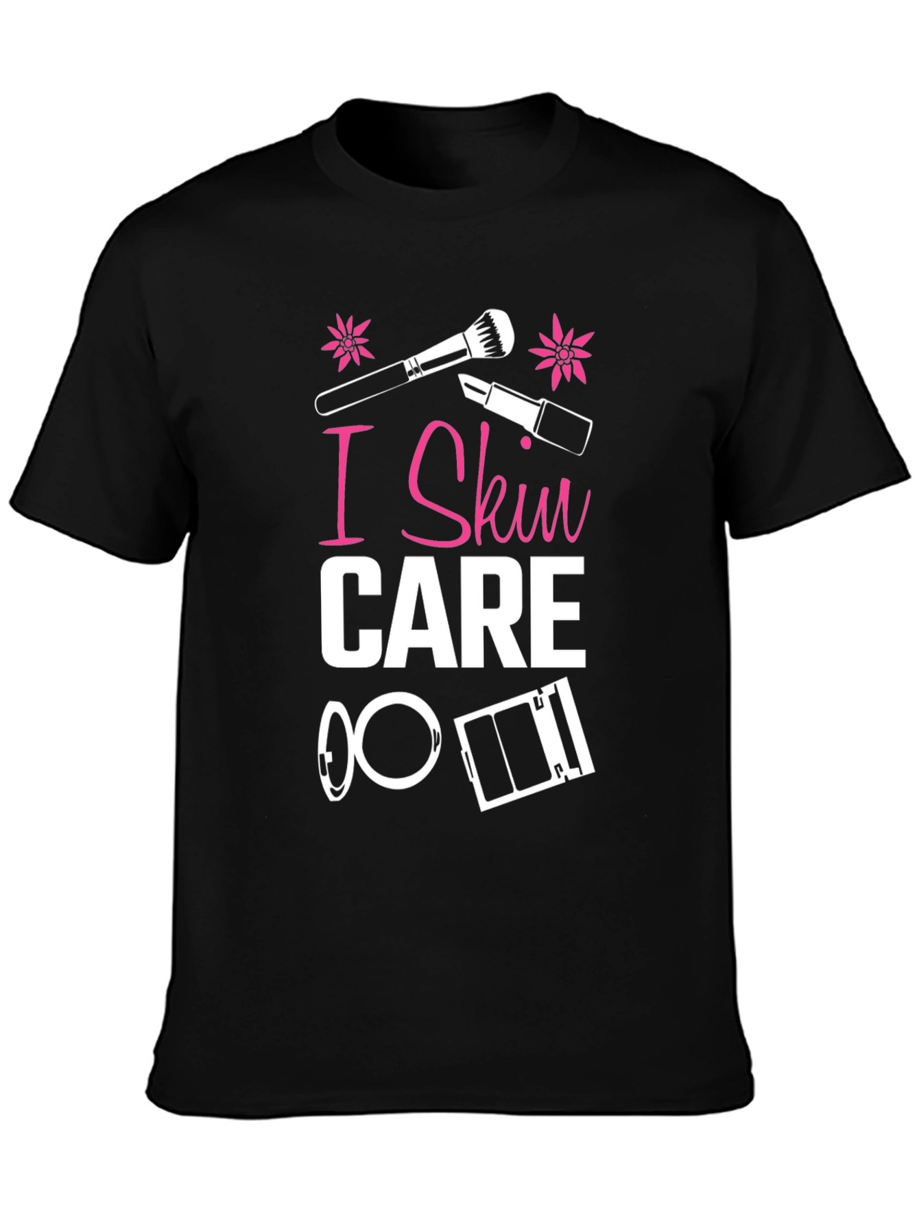 Black I Skin Care T-Shirt - Makeup Lover Tee view 3