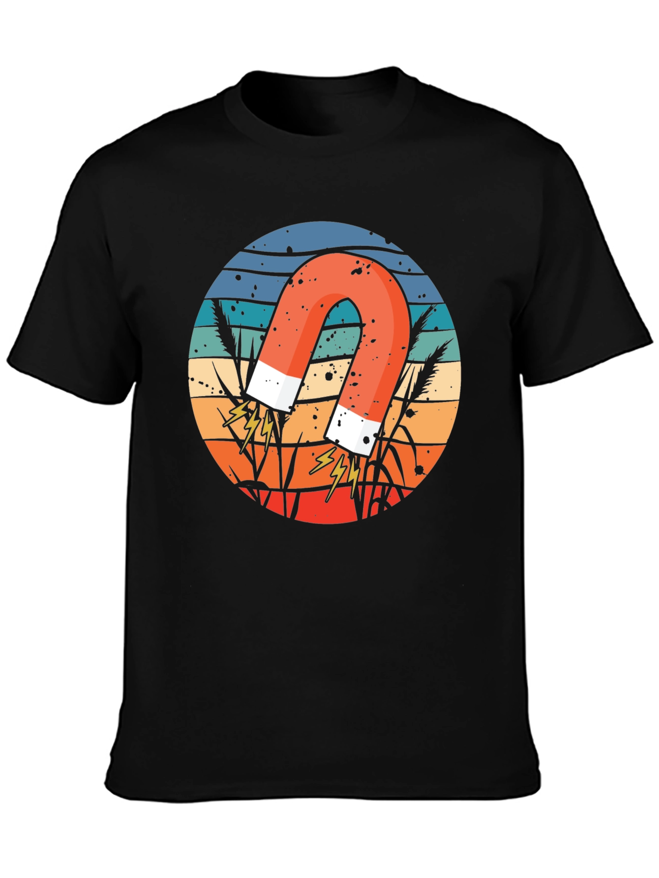 Black Magnet Graphic Tee view 3