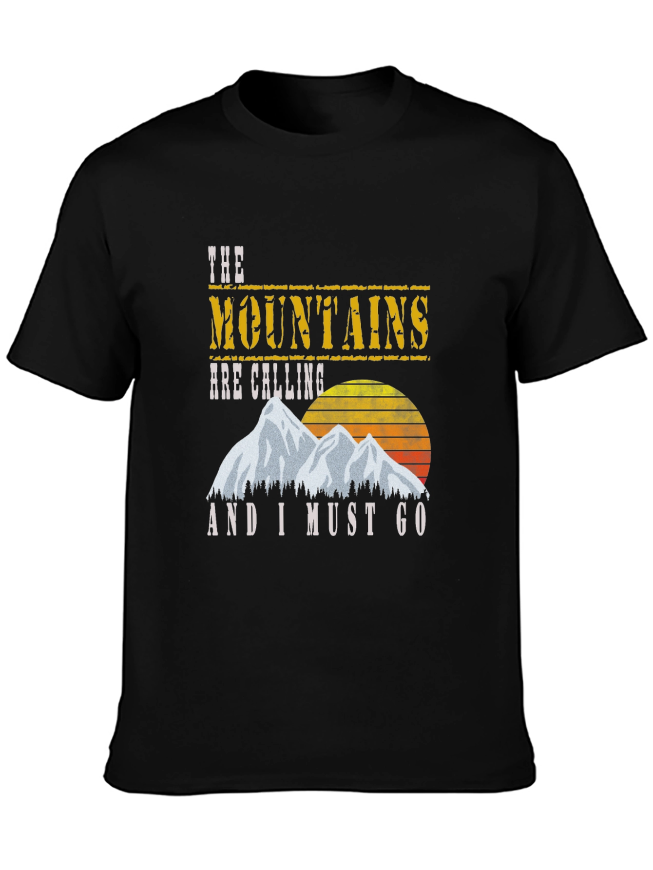 Black Mountains Are Calling T-Shirt view 3
