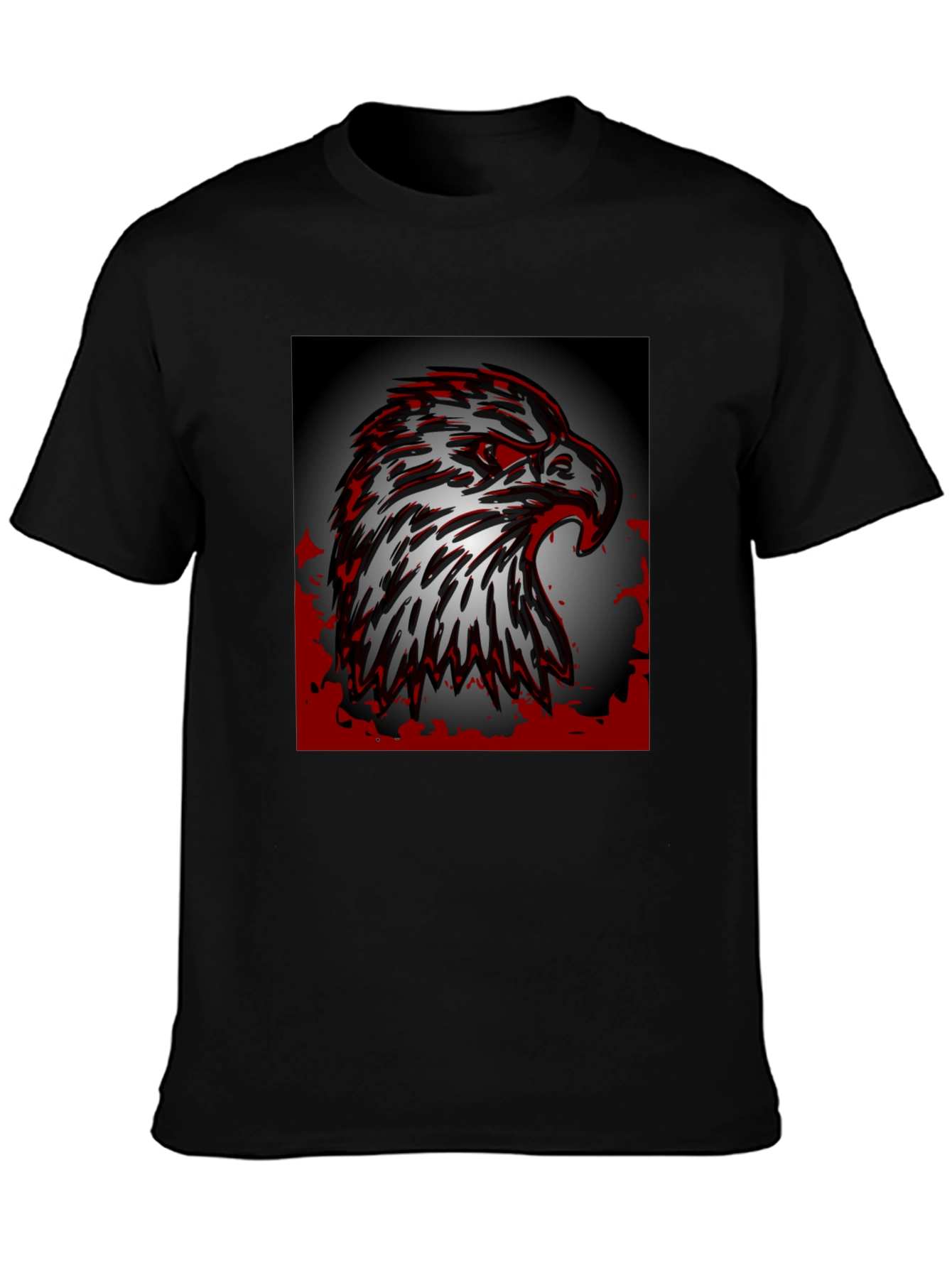 Black Eagle Graphic Tee - Bold Style view 3