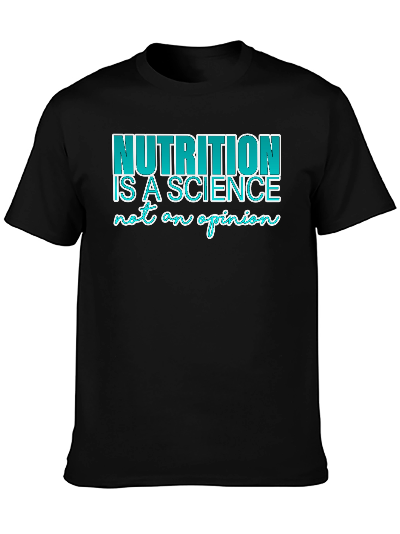 Black Nutrition Is A Science T-Shirt view 3
