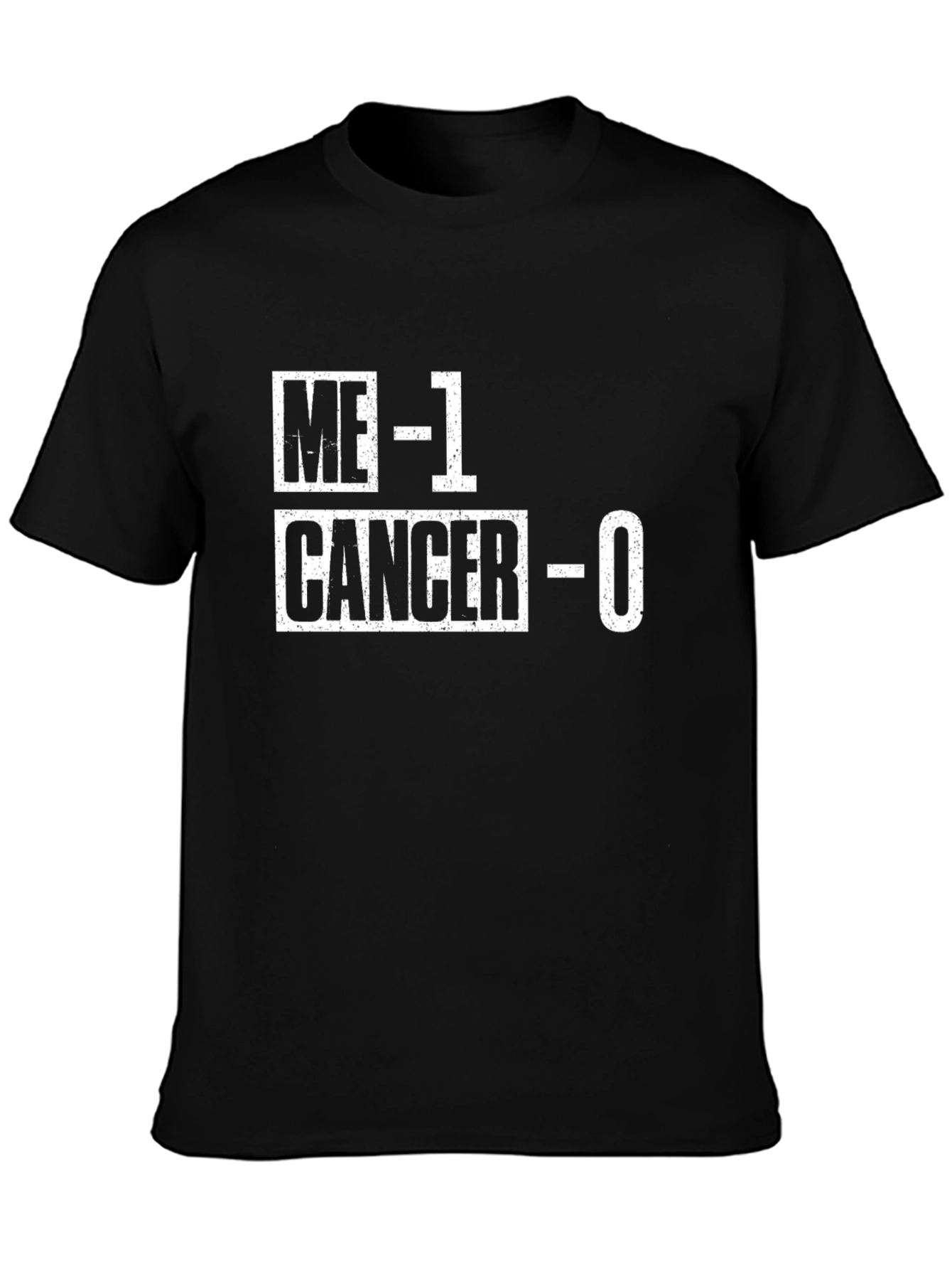 Black Me vs Cancer T-Shirt view 3