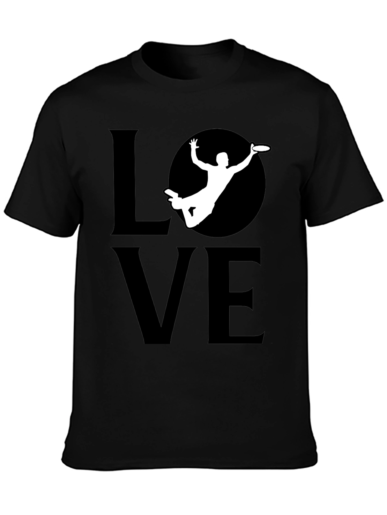 Ultimate Frisbee LOVE Graphic T-Shirt - 3