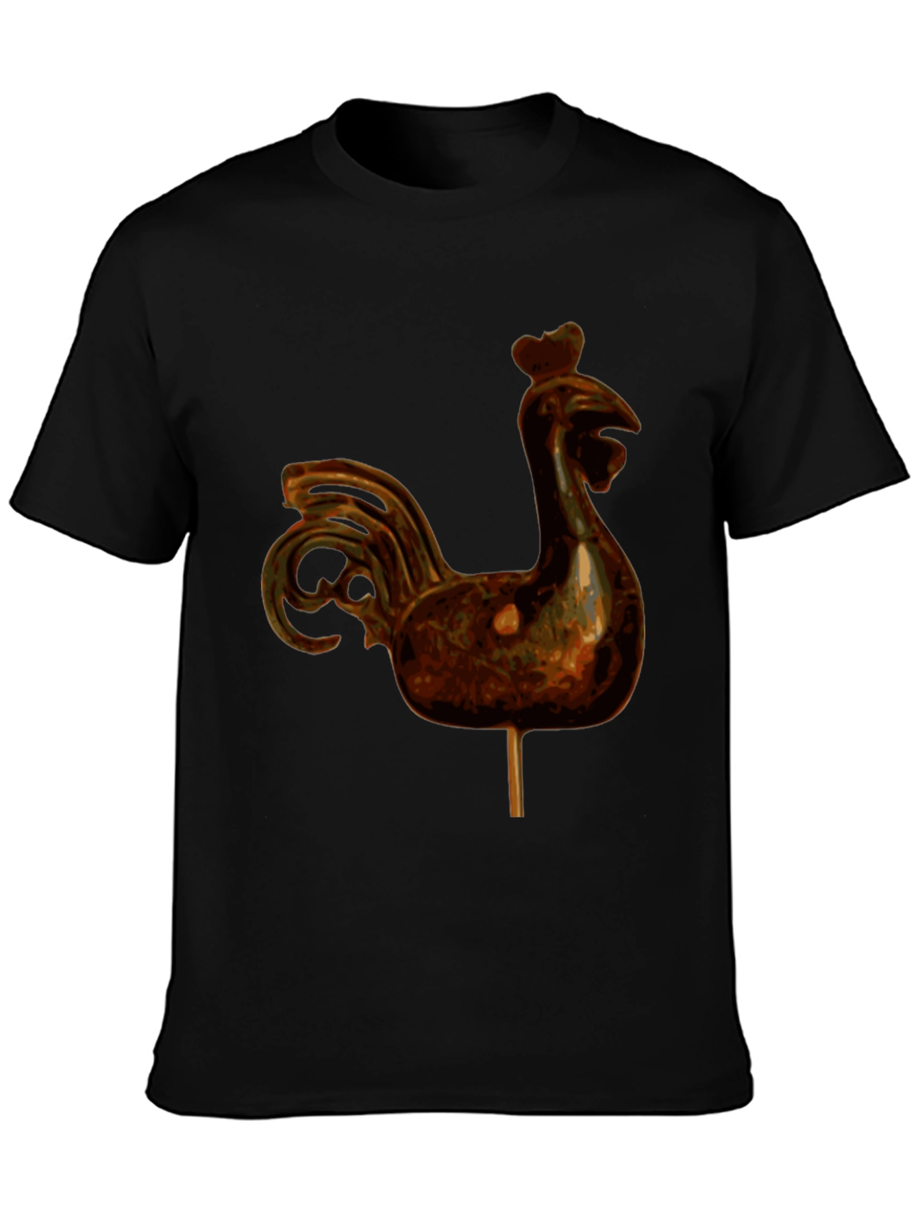Rooster Lollipop Graphic T-Shirt - 3
