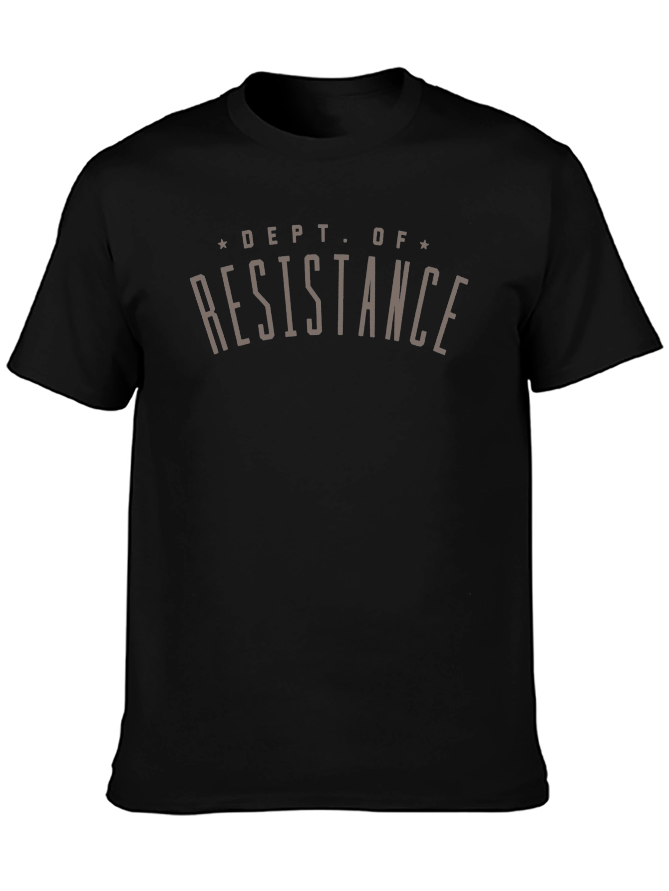 Black Dept. of Resistance Graphic Tee - Mens view 3