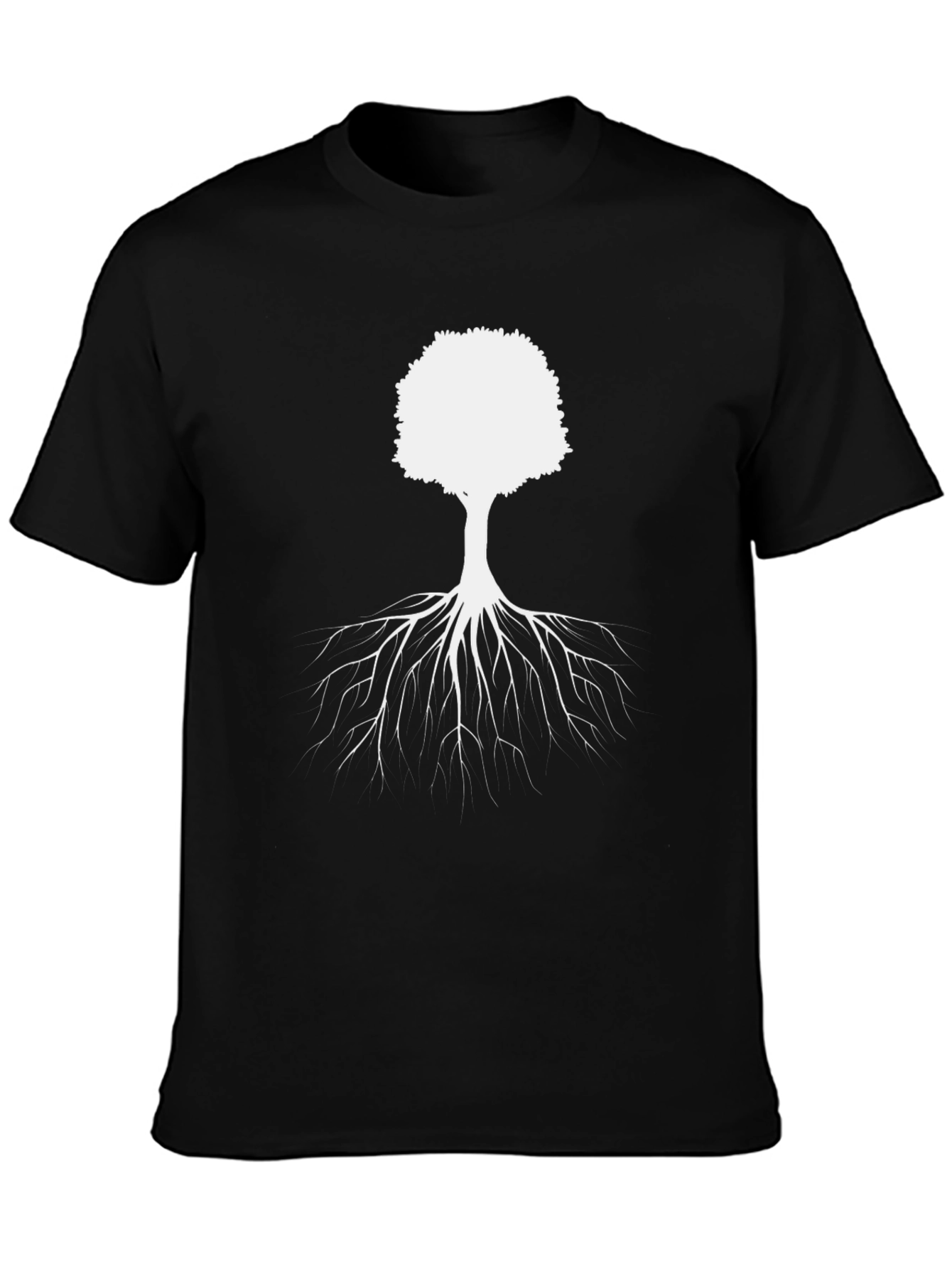Tree of Life Graphic Tee - Stylish Black Cotton Blend - 3
