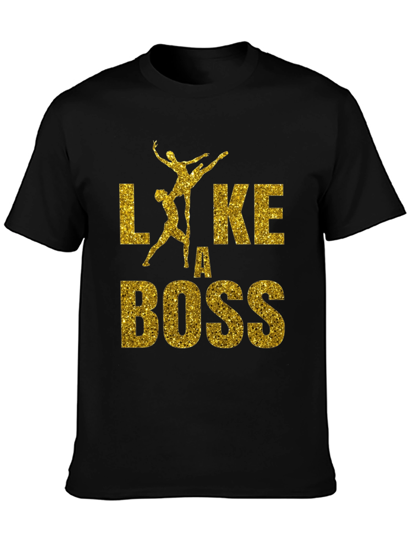 Black Like a Boss Dance T-Shirt view 3