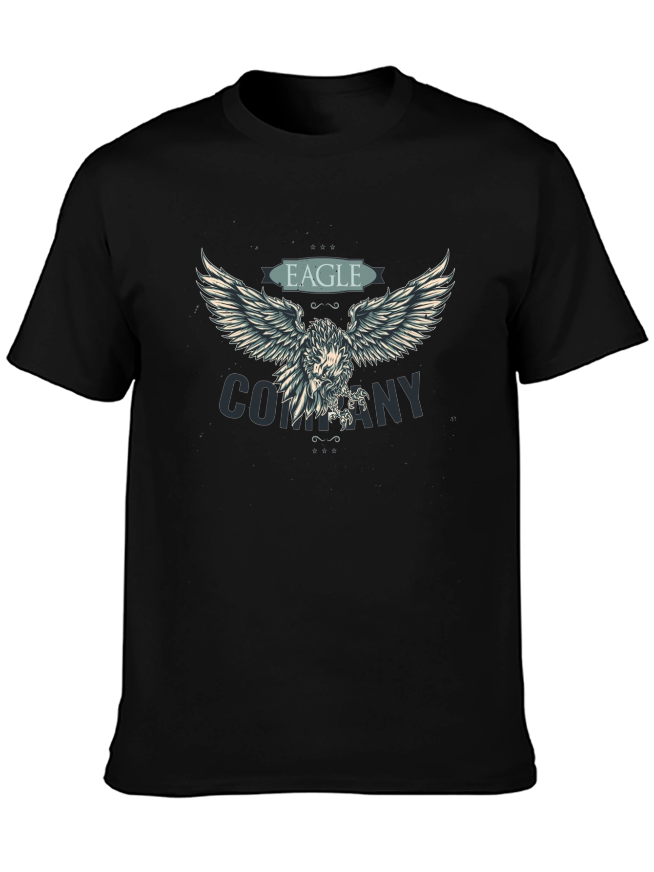 Eagle Company T-Shirt - Graphic Print Tee - 3