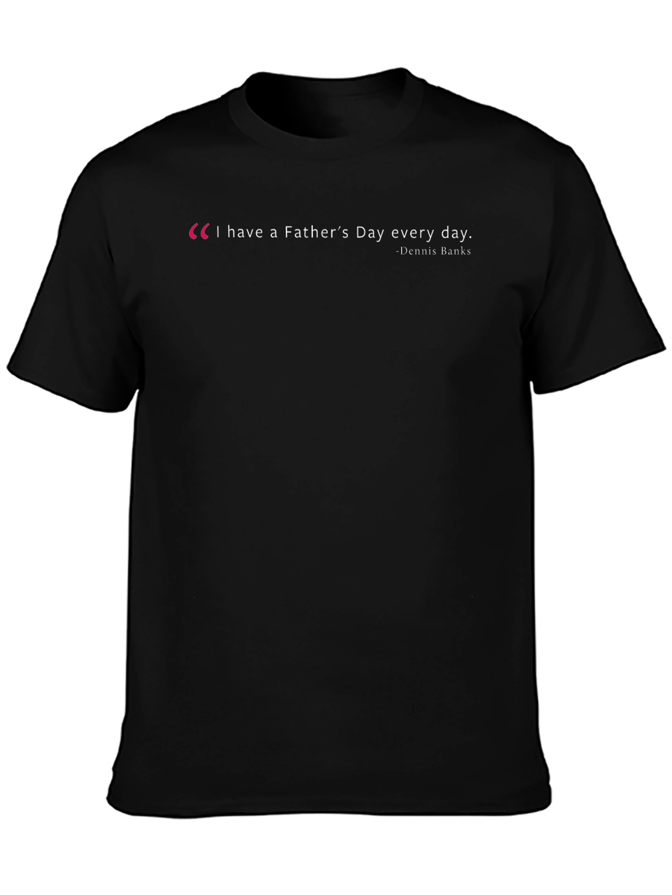Black Father's Day Everyday T-Shirt view 3