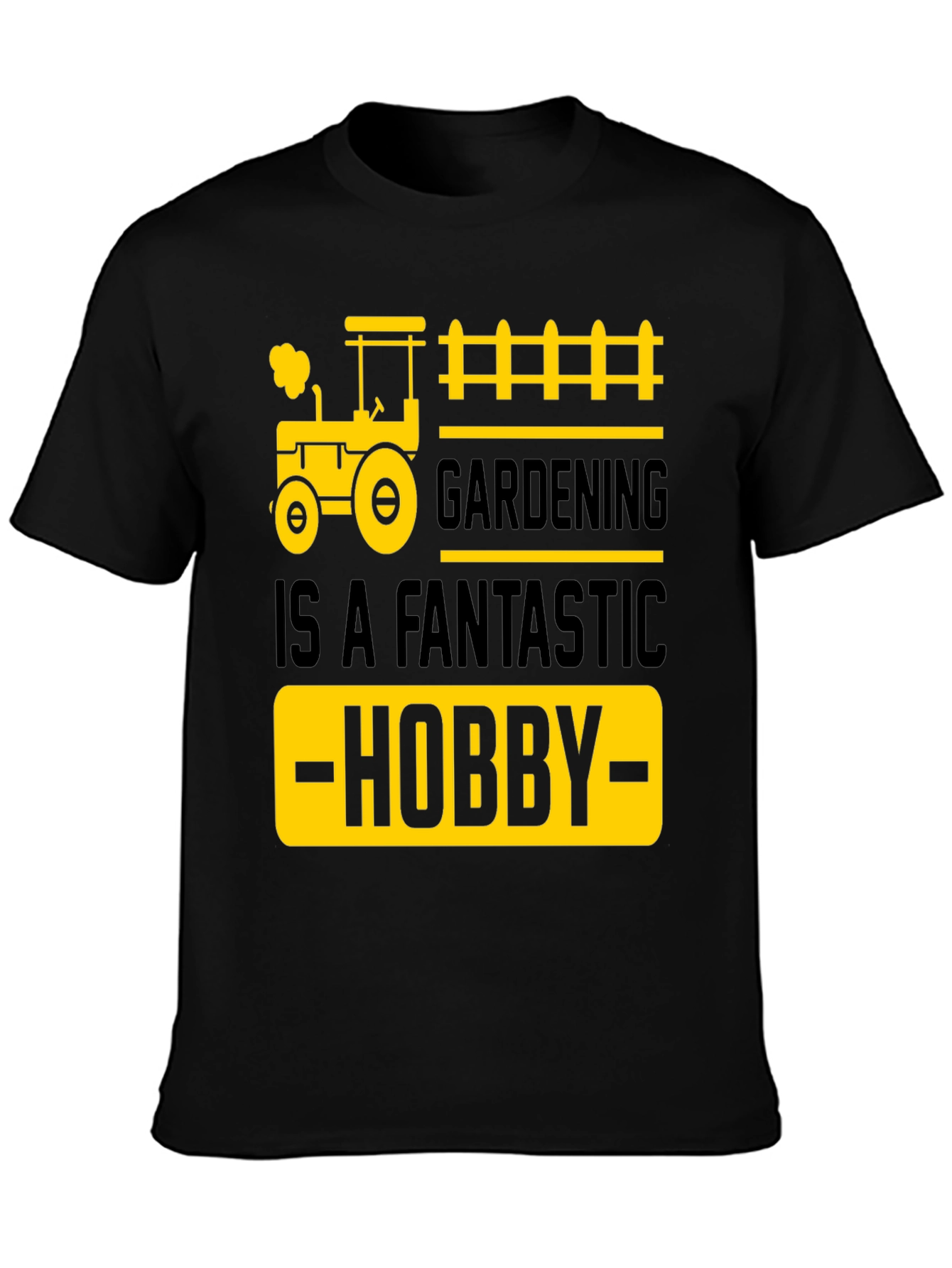 Gardening Hobby Black T-Shirt - 3