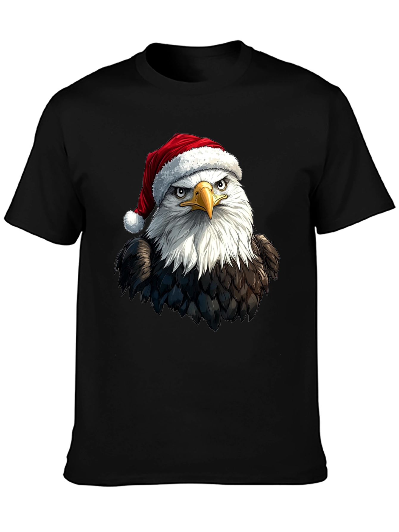 Black Eagle Christmas T-Shirt view 3