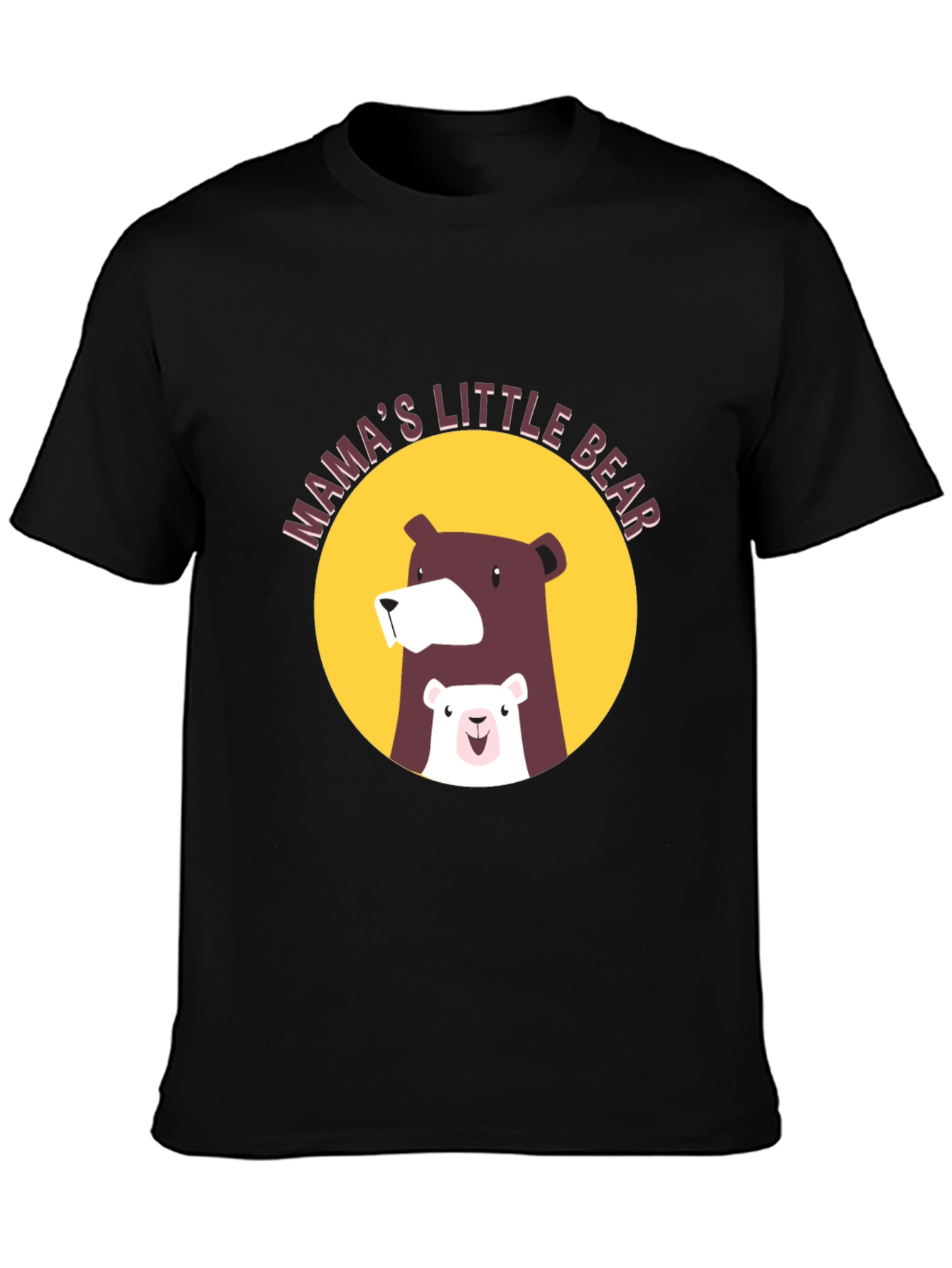 Black Mama's Little Bear Graphic Tee view 3