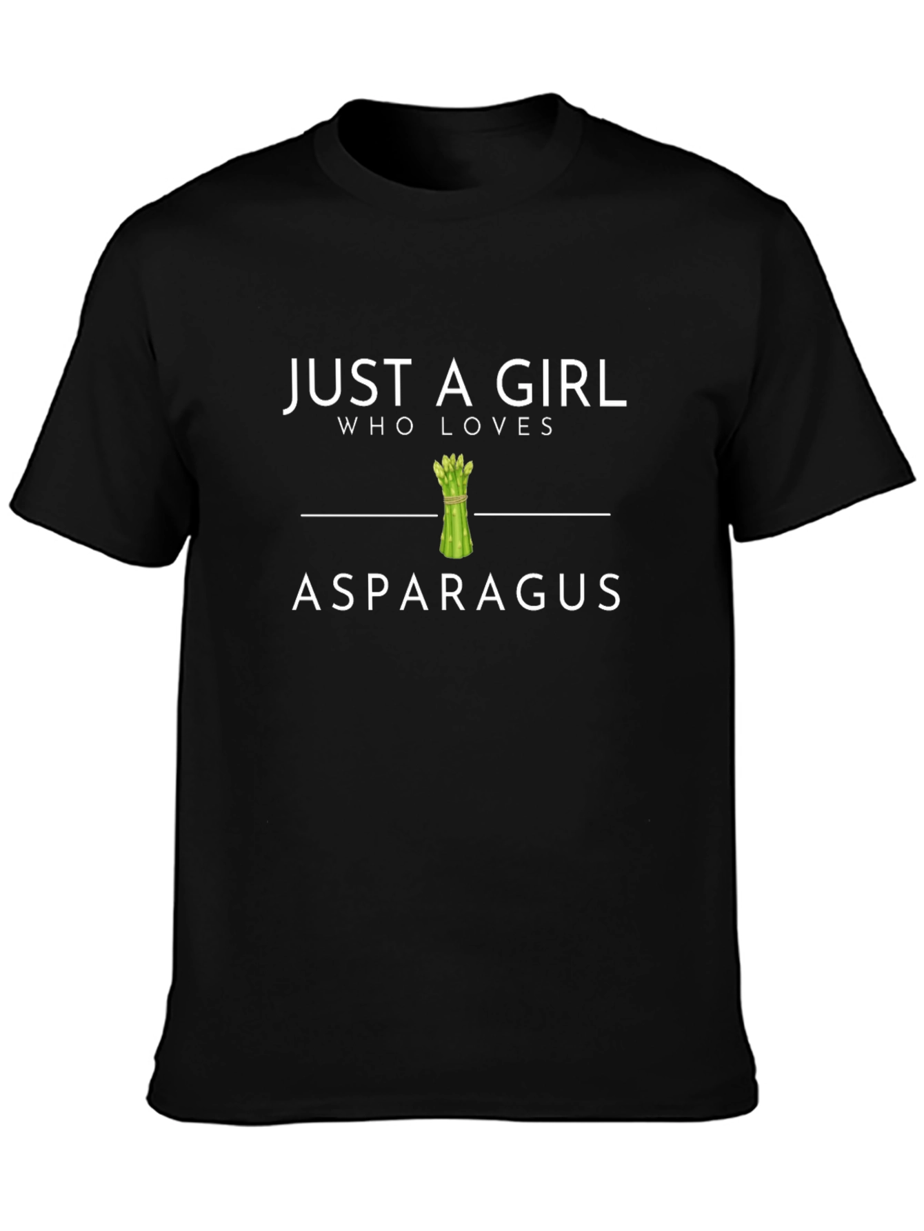Just A Girl Who Loves Asparagus T-Shirt - 3