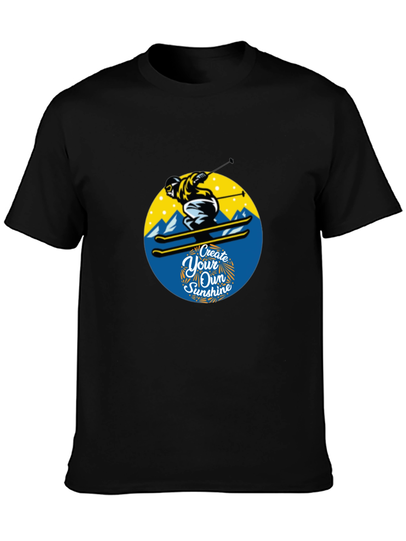 Create Your Own Sunshine Ski T-Shirt - 3