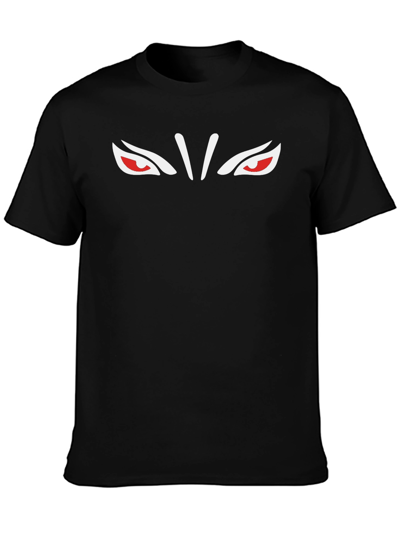 Black Mystic Eyes Graphic Tee - Black view 3