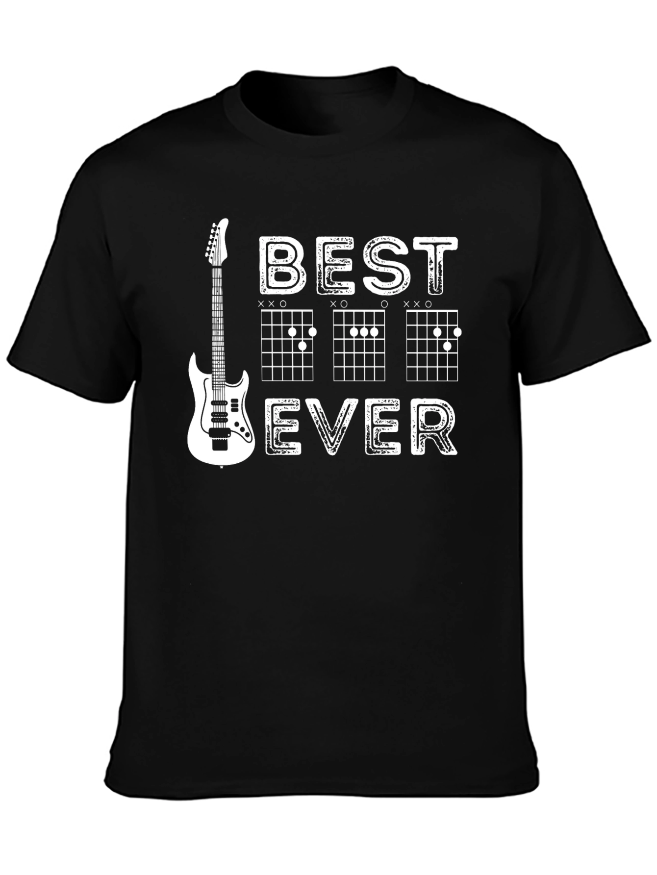 Black Best Guitar Player Ever T-Shirt view 3