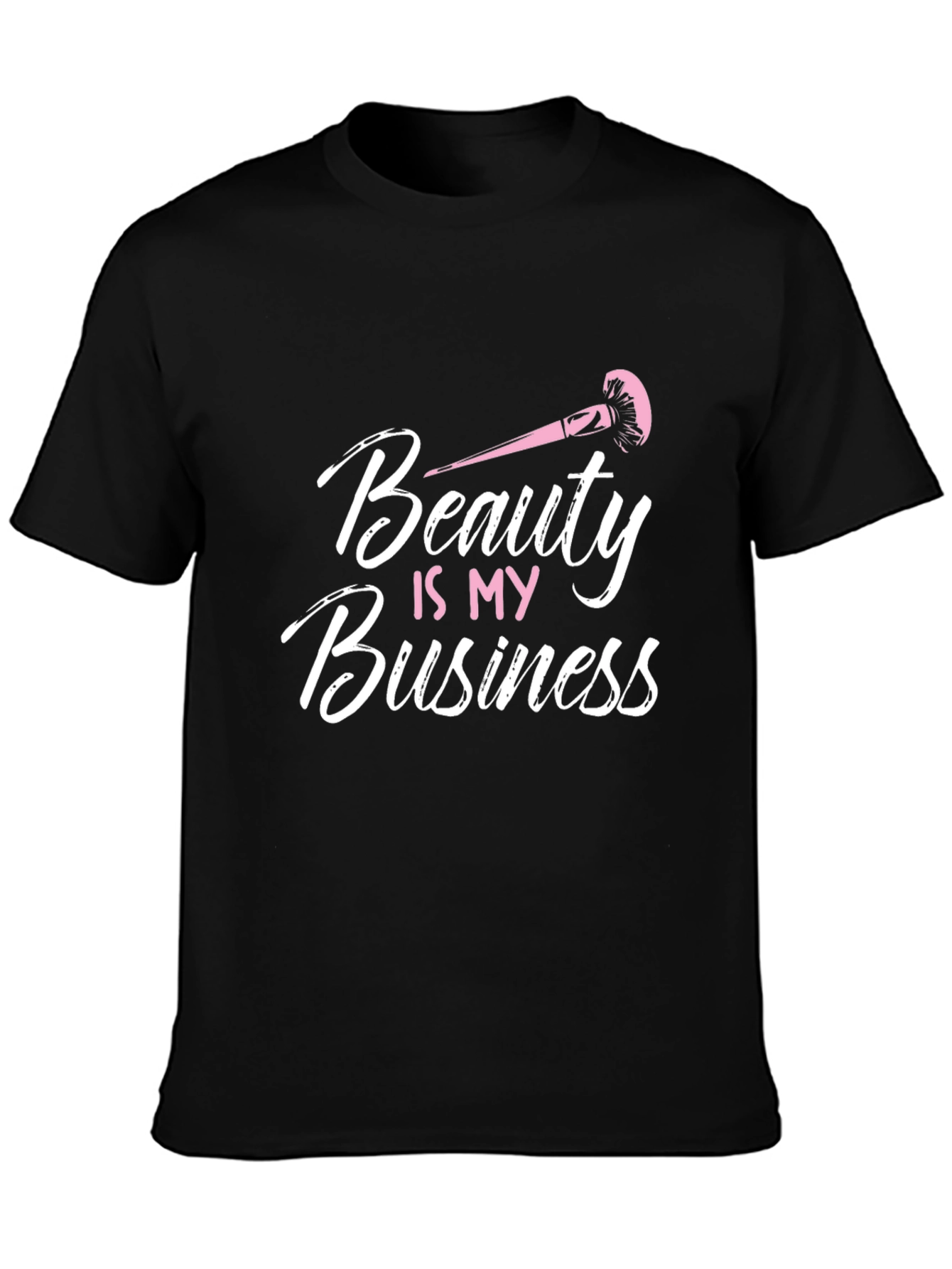 Black Beauty is my Business Graphic T-Shirt - Black view 3