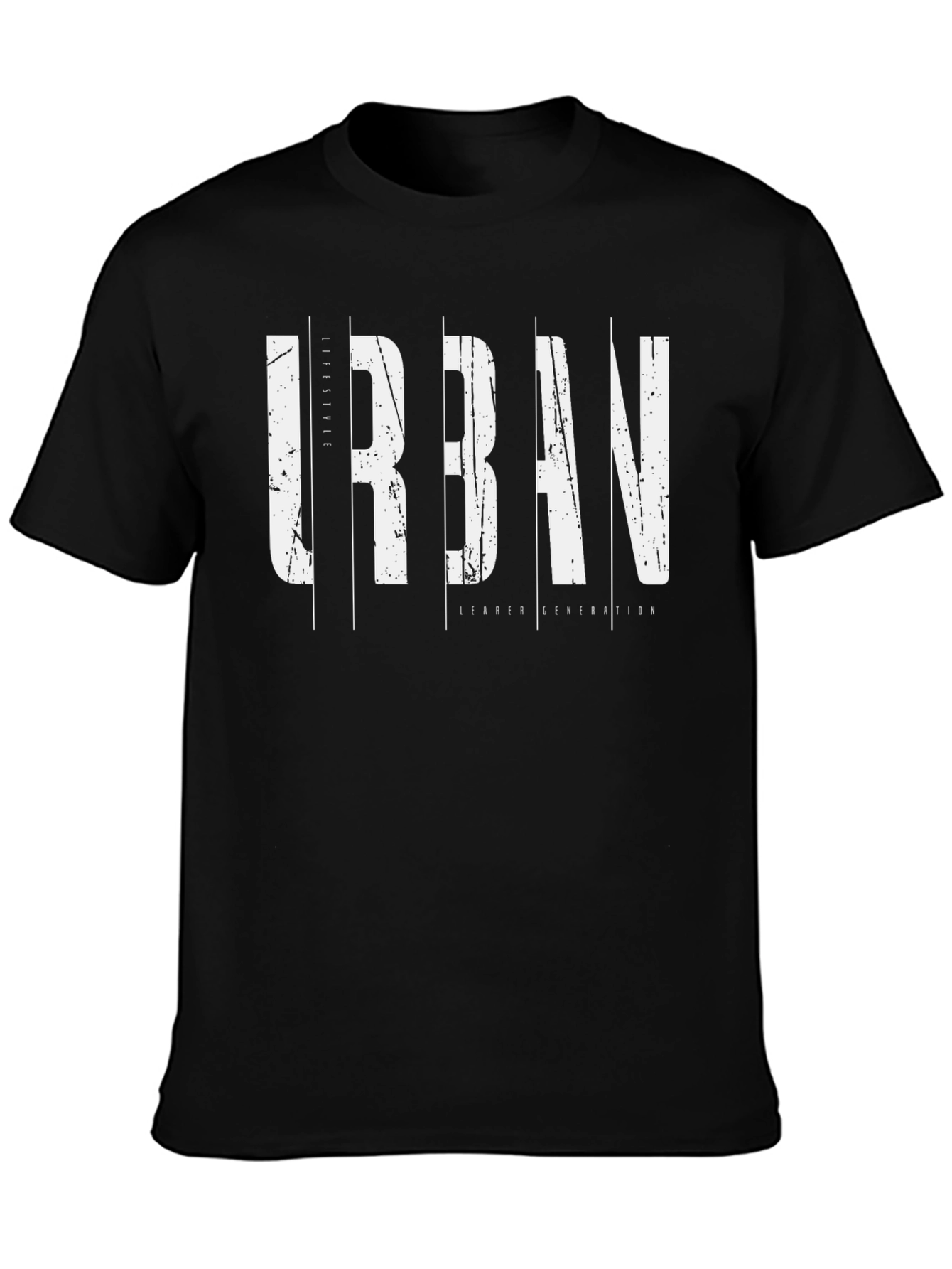 Black Urban Leader Generation Black Graphic Tee view 3
