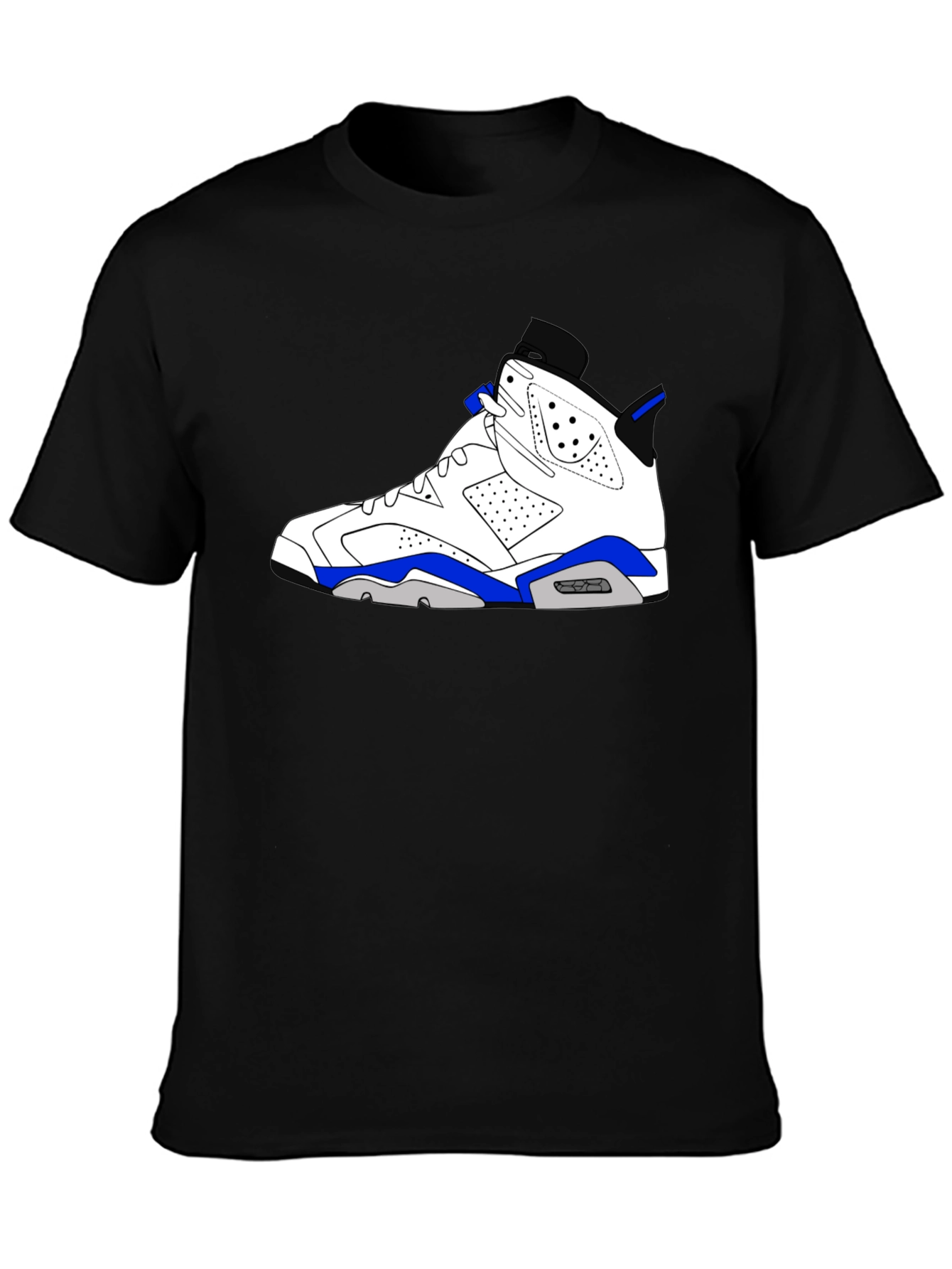 Black Sneaker Graphic T-Shirt - Black view 3
