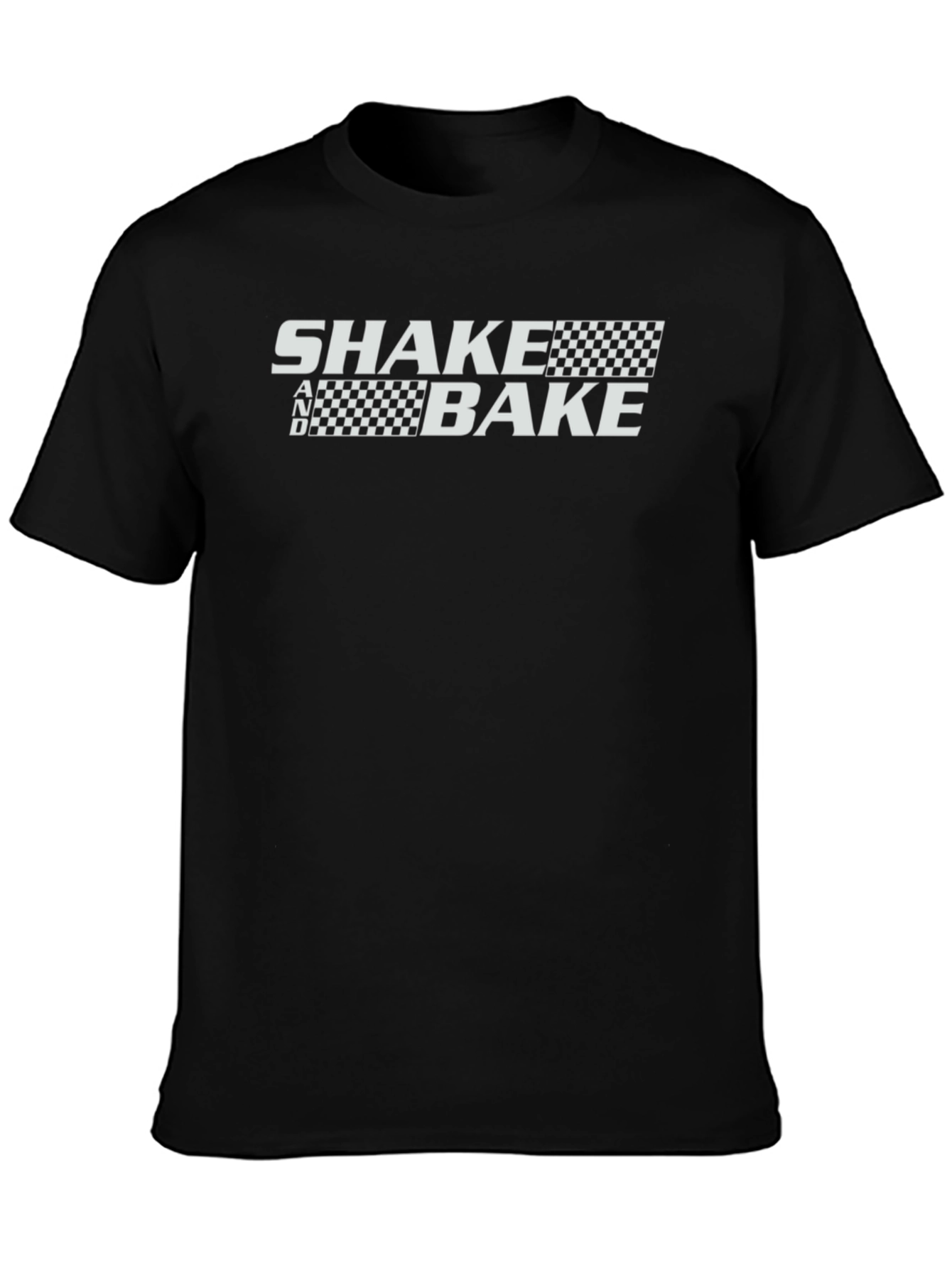 Black Shake and Bake Graphic Tee - Racing Style view 3